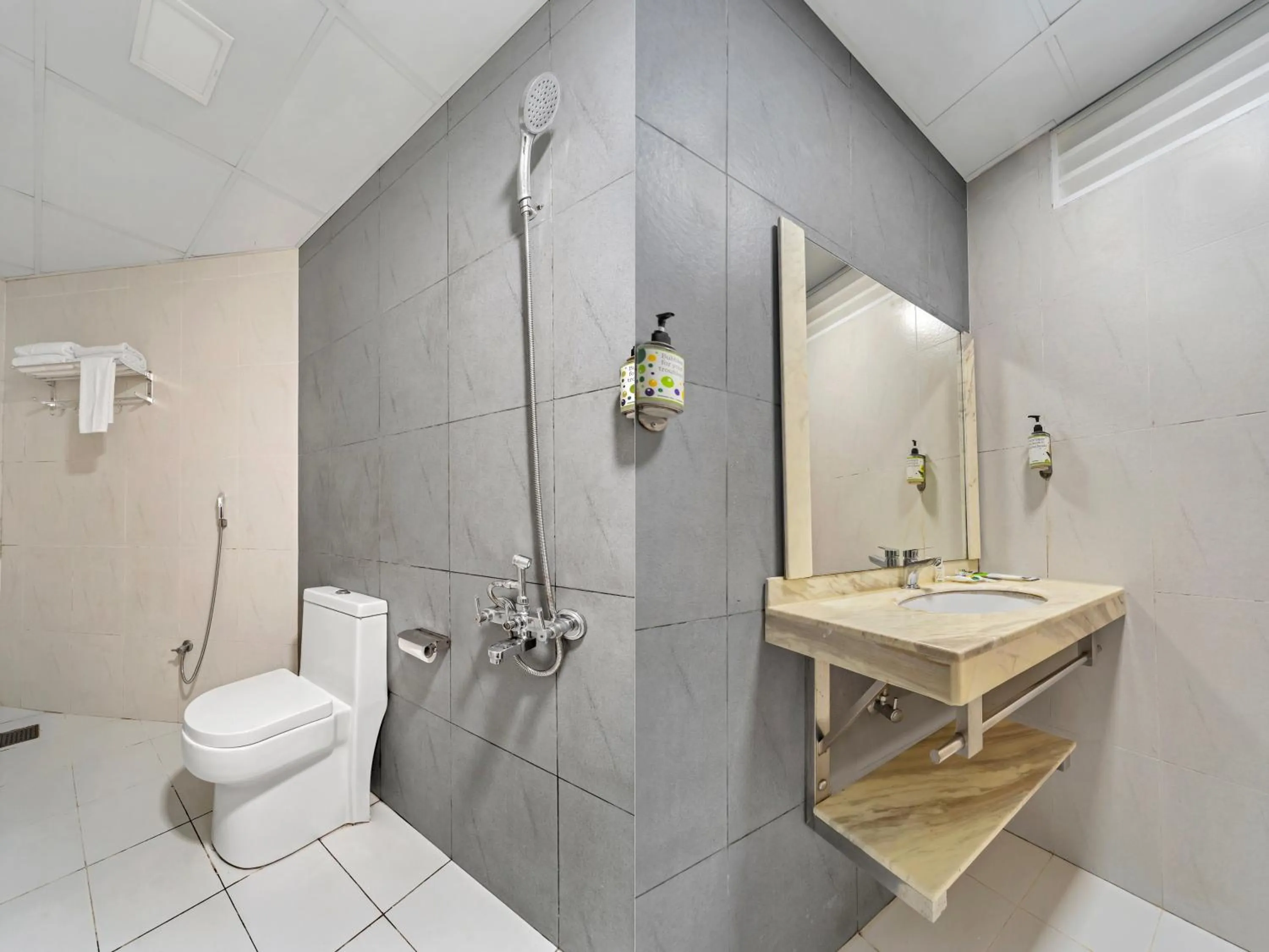 Bathroom in Treebo Adrak