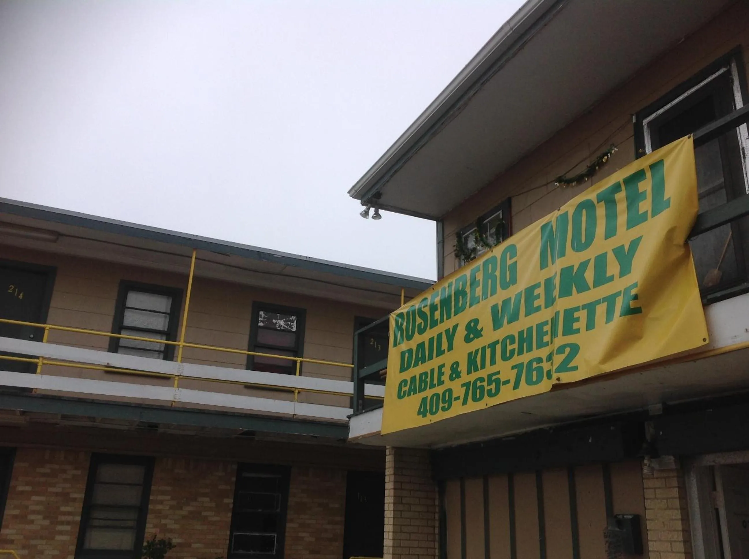 Facade/entrance in Rosenberg Motel