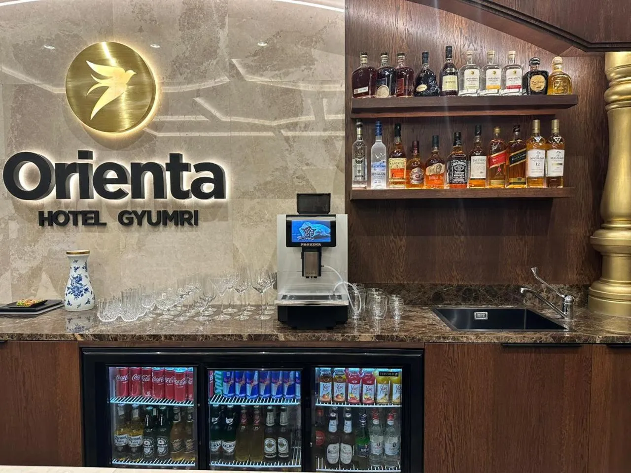 Lounge or bar in Orienta Hotel Gyumri