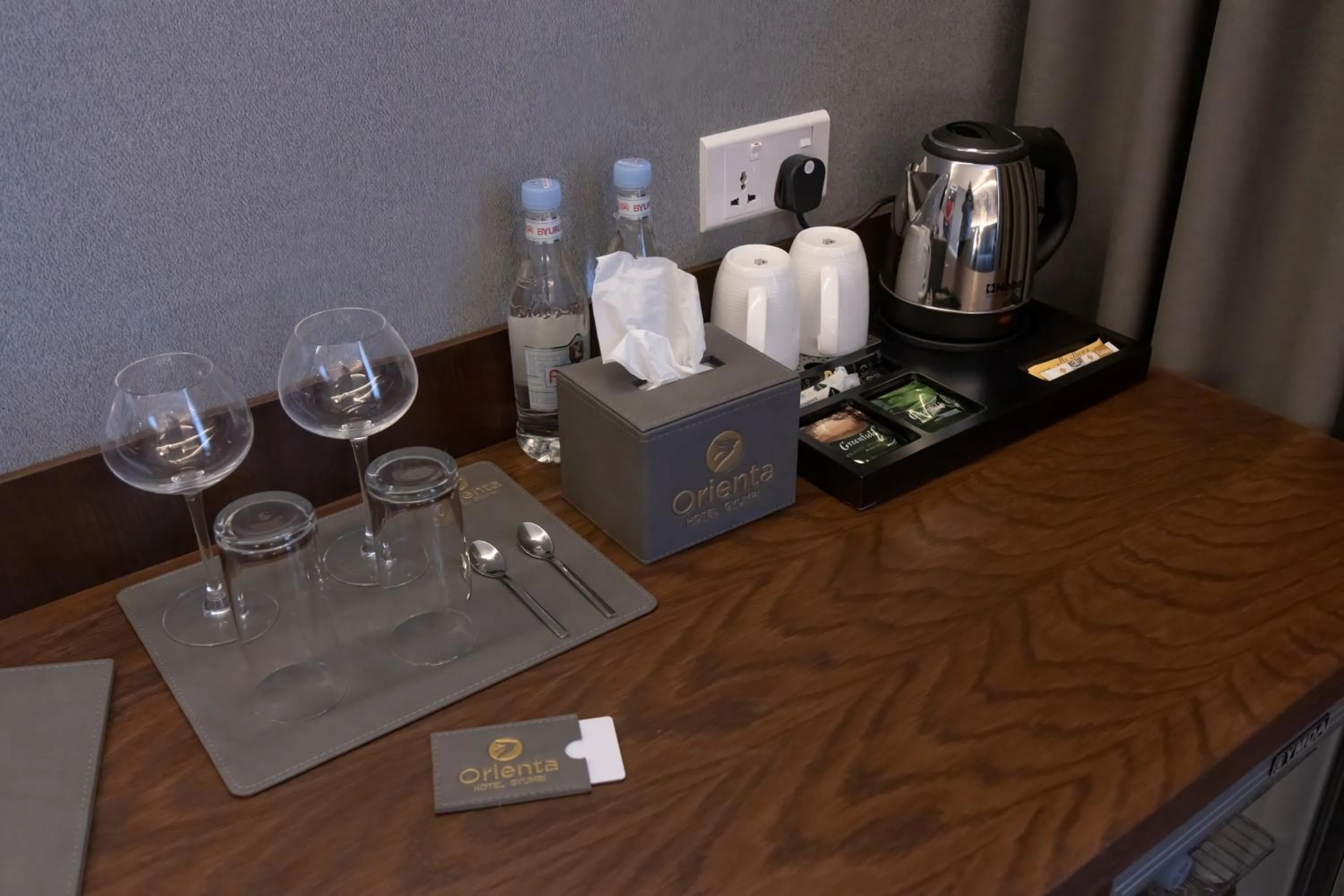 Coffee/tea facilities in Orienta Hotel Gyumri