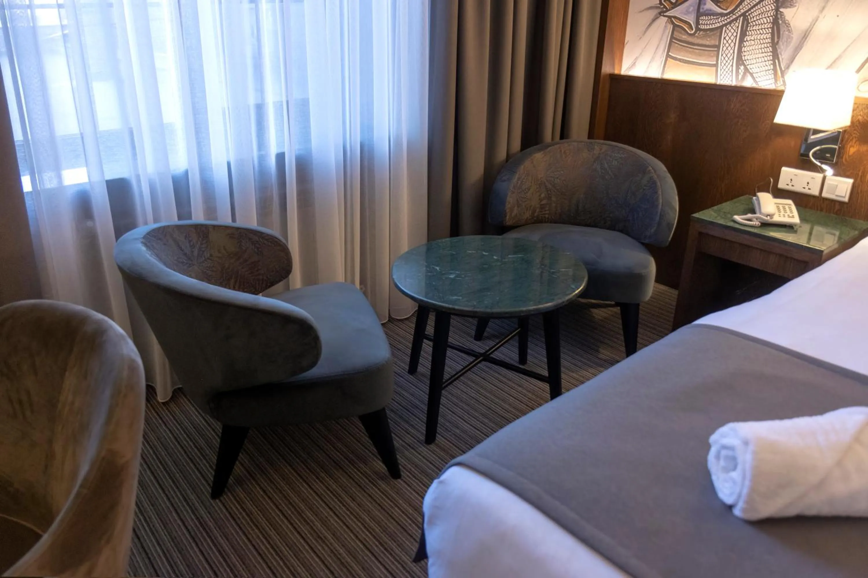 Bed in Orienta Hotel Gyumri