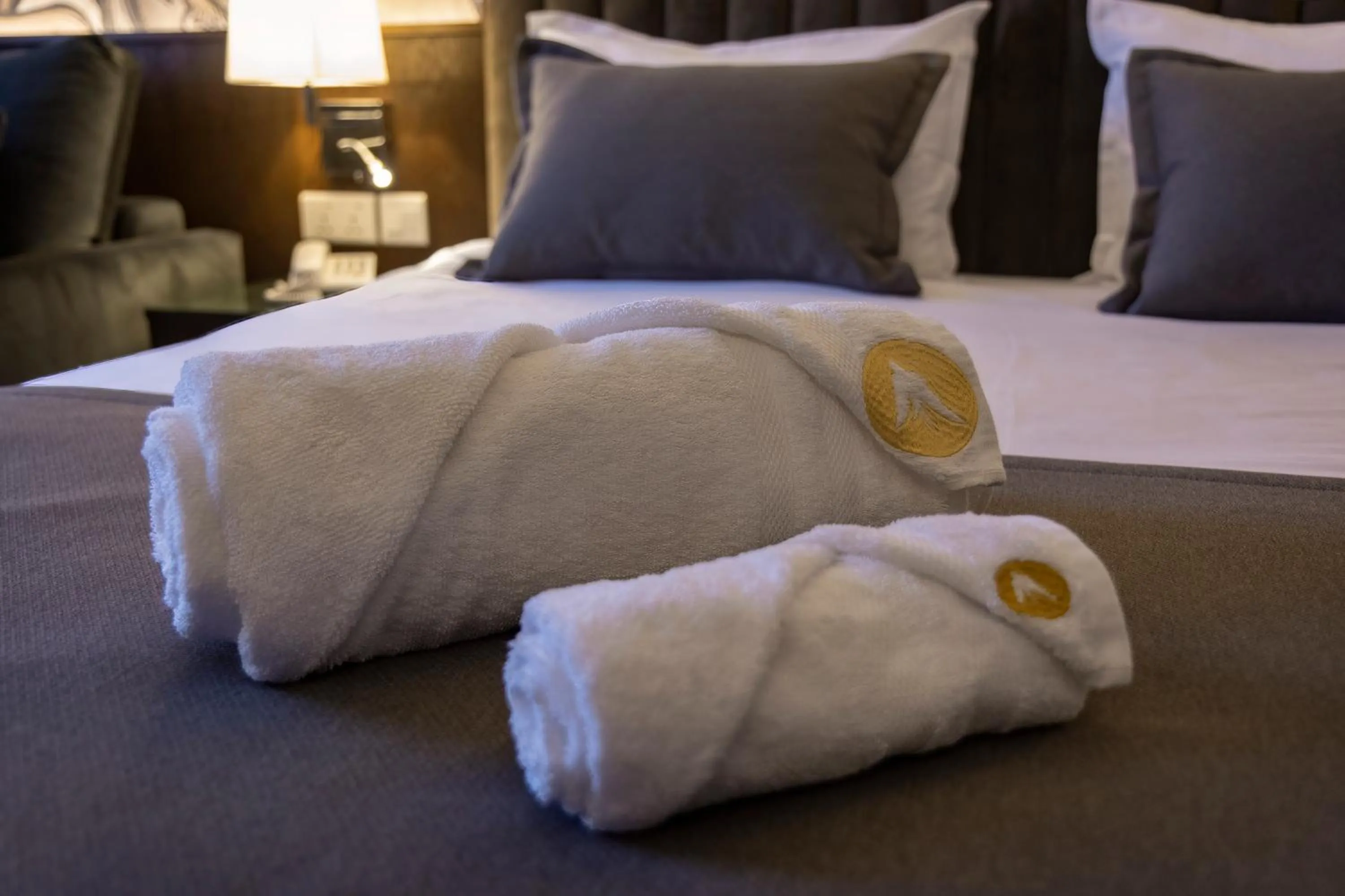 Bed in Orienta Hotel Gyumri