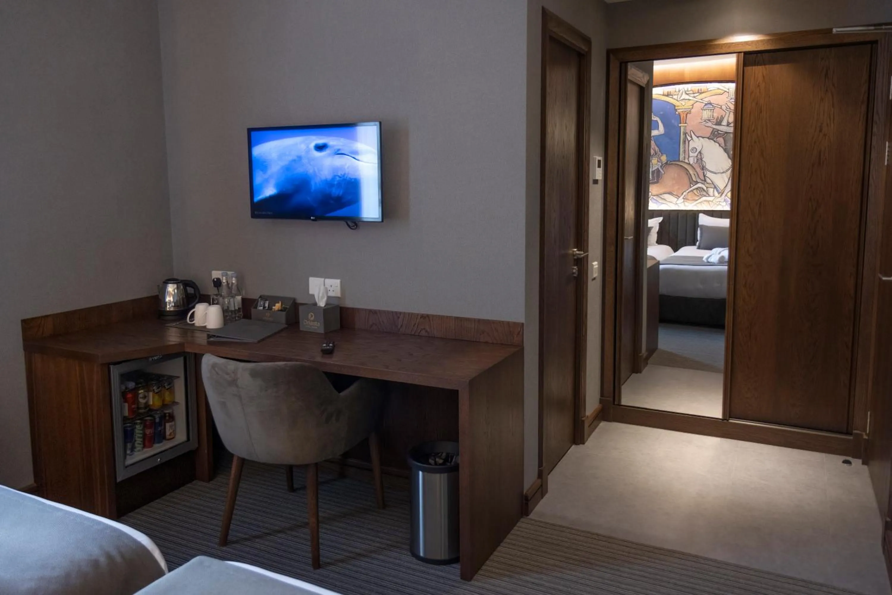 Bed in Orienta Hotel Gyumri