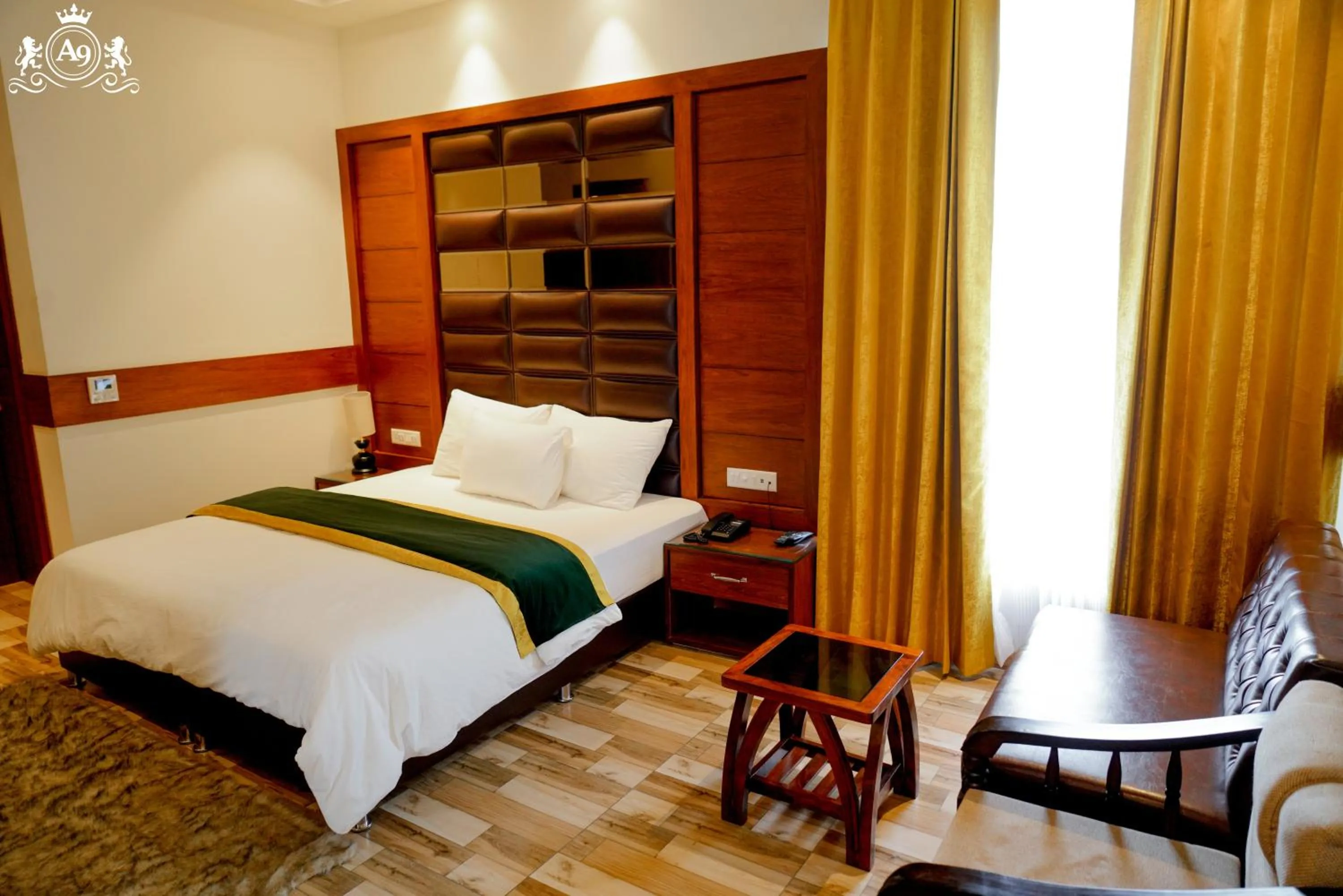 Bed in Hotel A9 Barnala