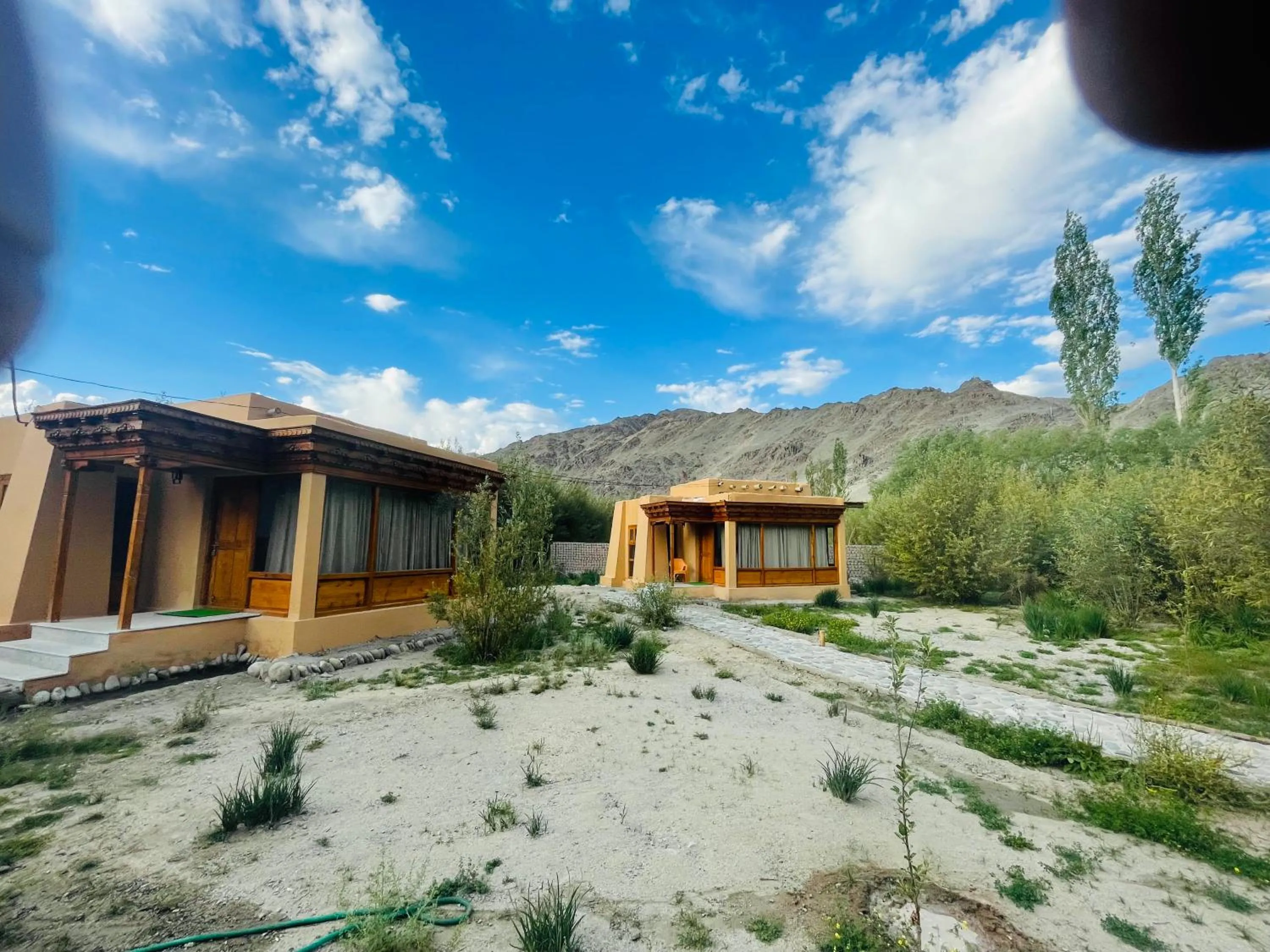 Property building in Thiksay Organic Resort and Retreat