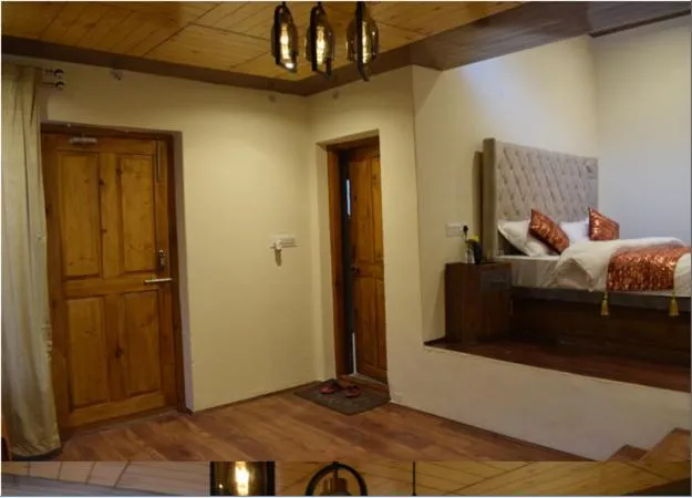 Photo of the whole room, Bed in Thiksay Organic Resort and Retreat