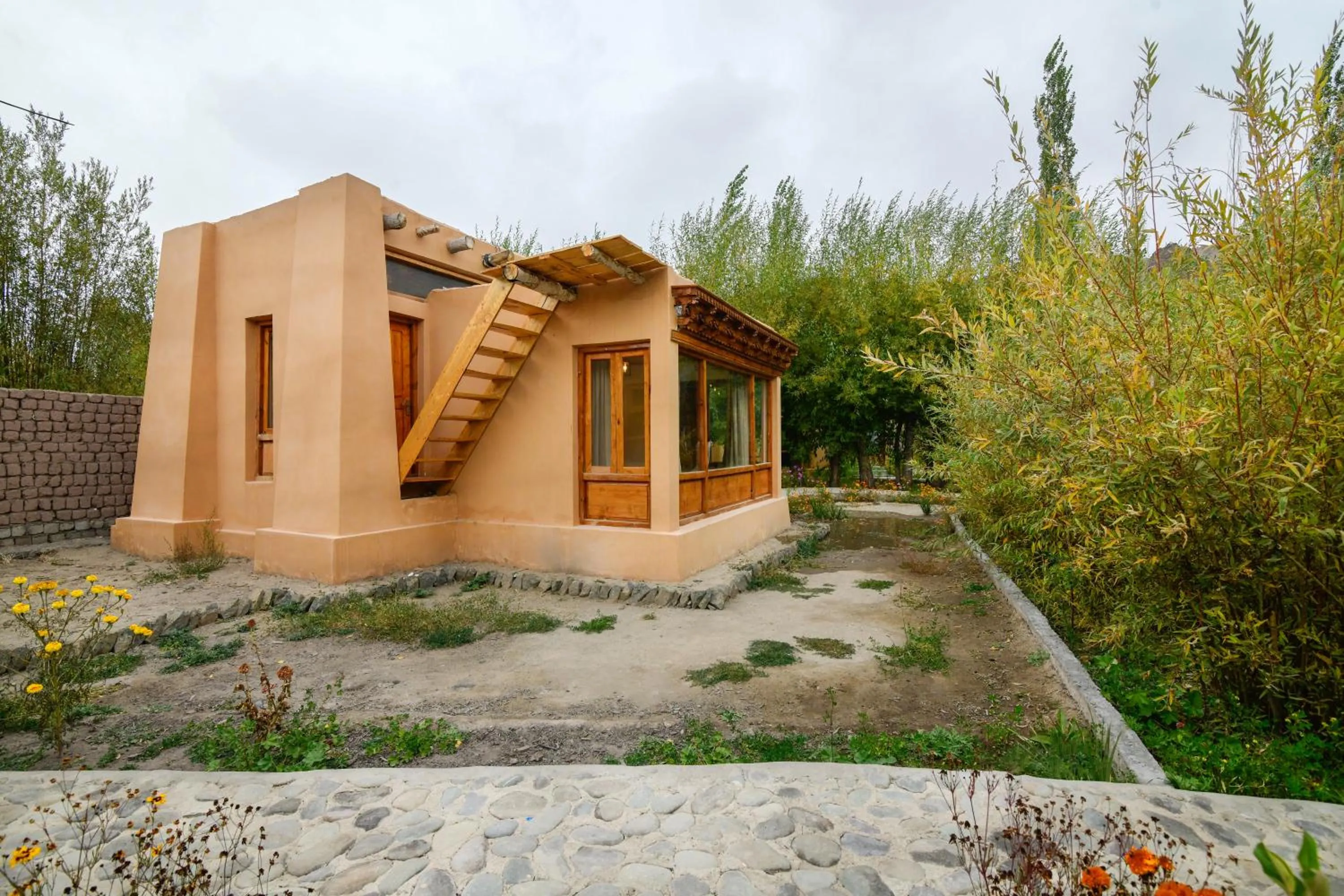 Property building in Thiksay Organic Resort and Retreat