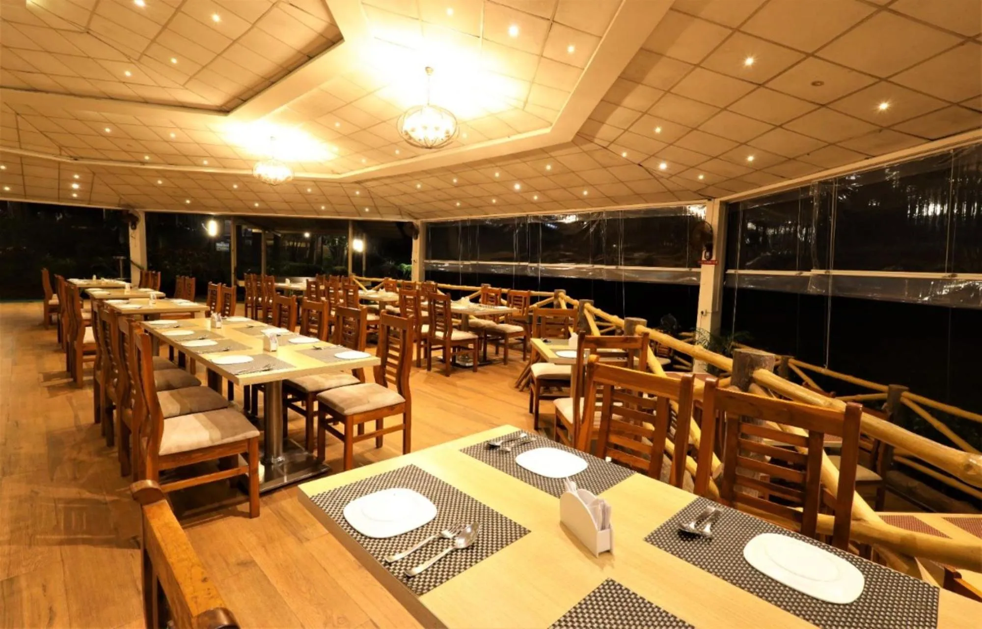 Dining area in Shilpgram Heritage Resort