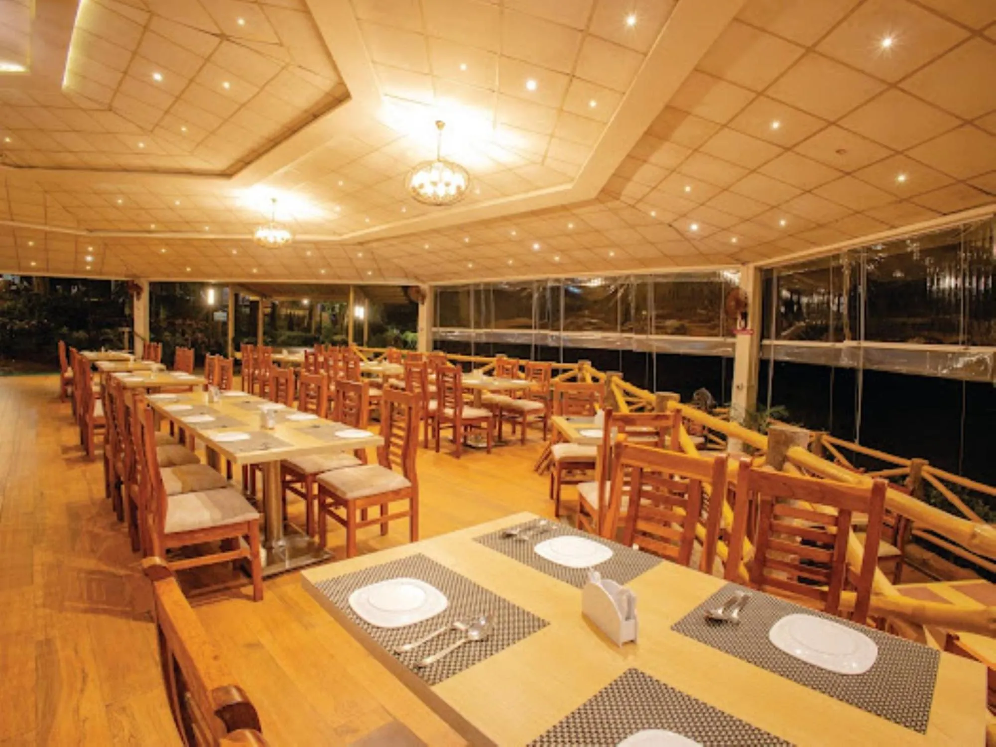 Dining area in Shilpgram Heritage Resort