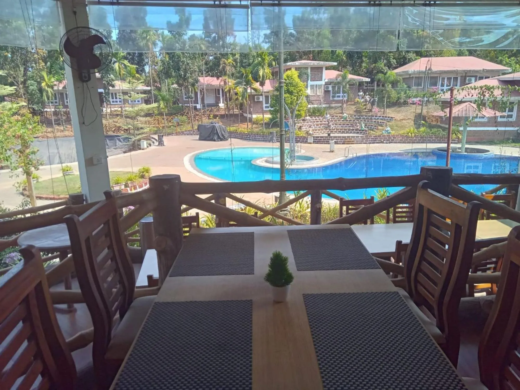 Dining area in Shilpgram Heritage Resort