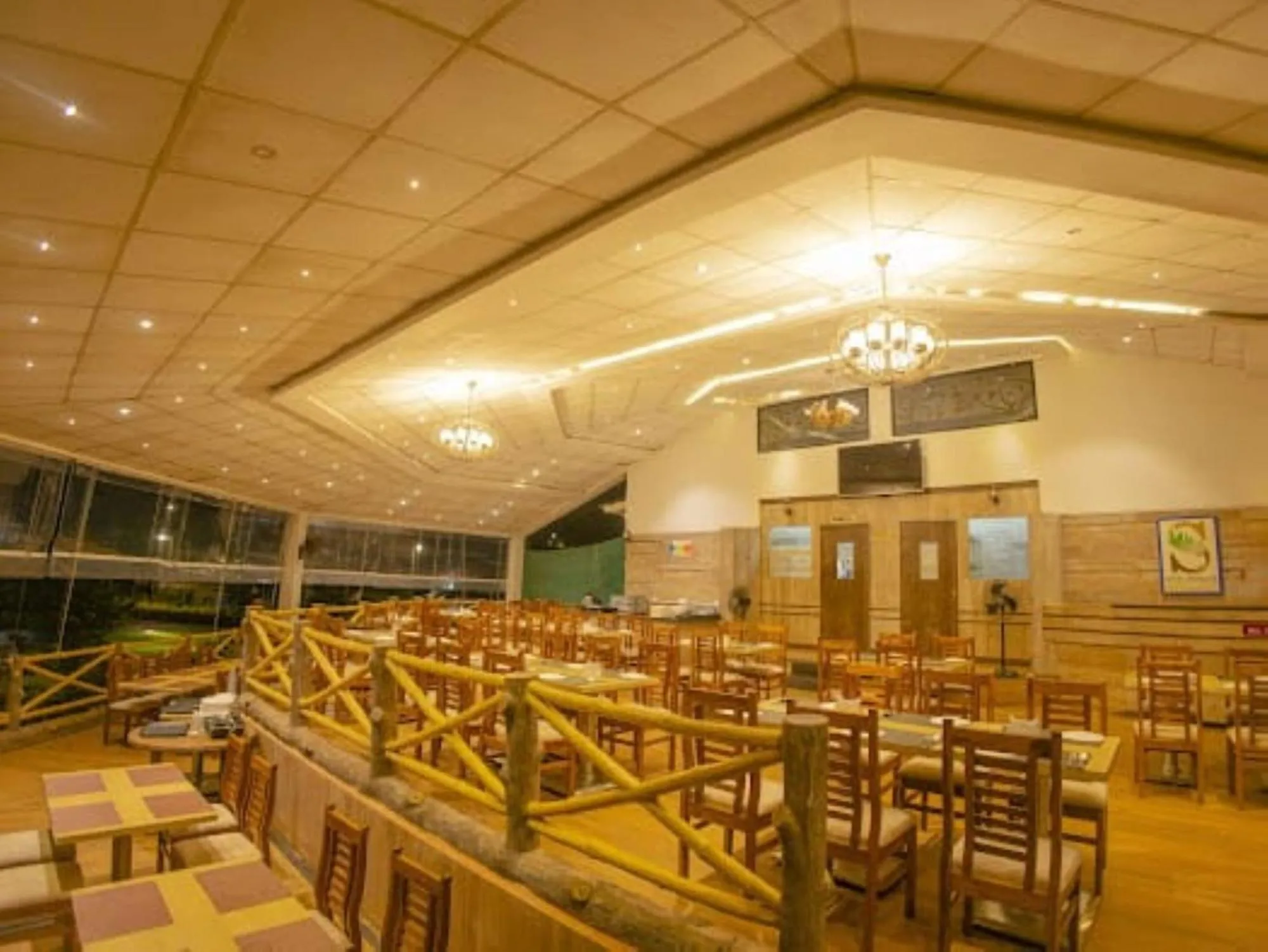 Dining area in Shilpgram Heritage Resort