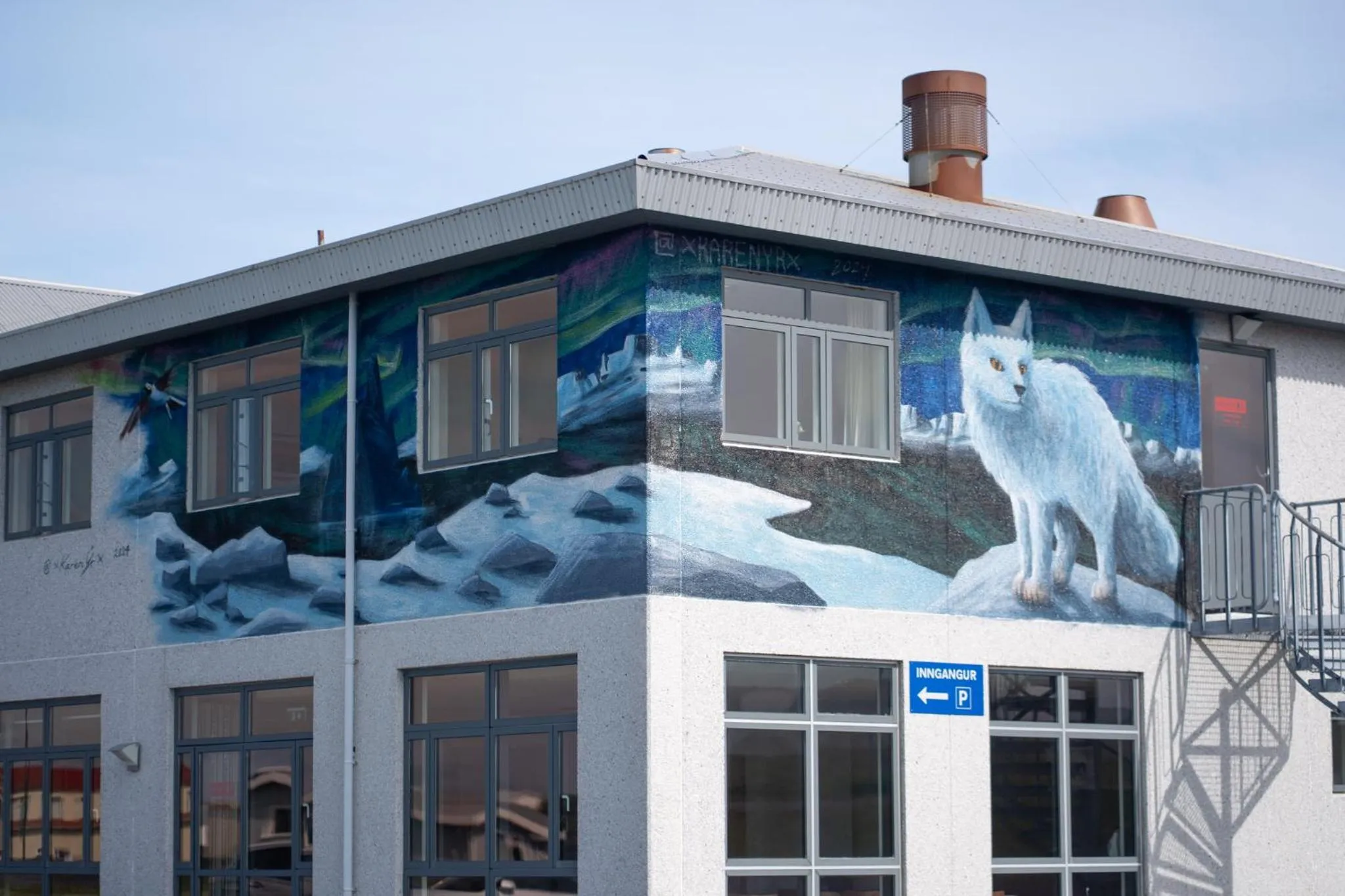 Facade/entrance in Adventure Hotel Hellissandur