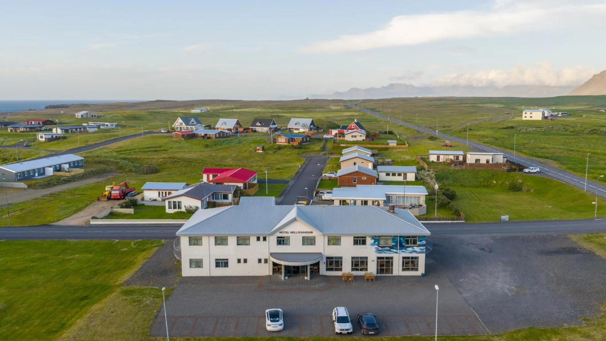 Facade/entrance in Adventure Hotel Hellissandur