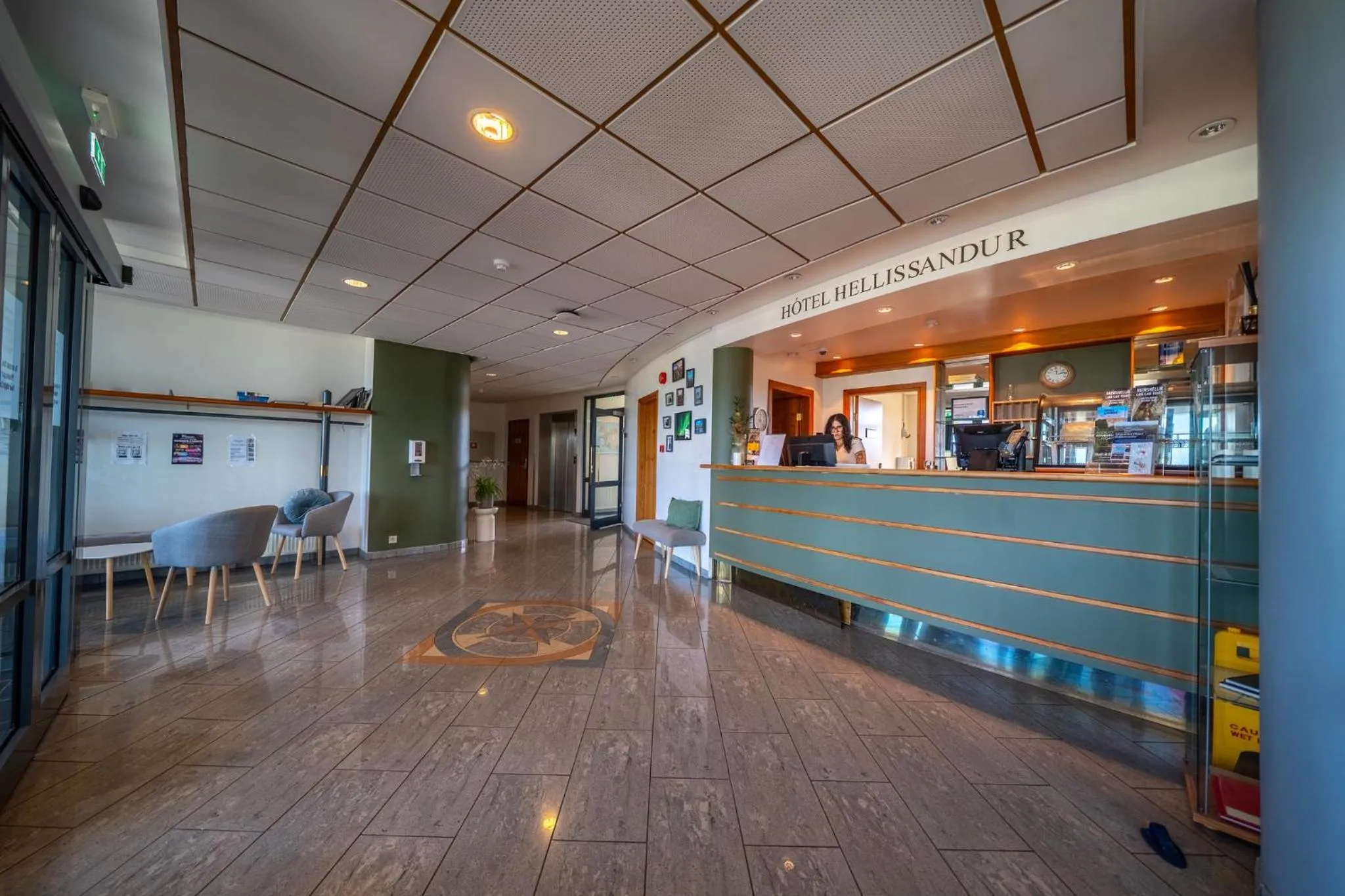 Lobby or reception in Adventure Hotel Hellissandur