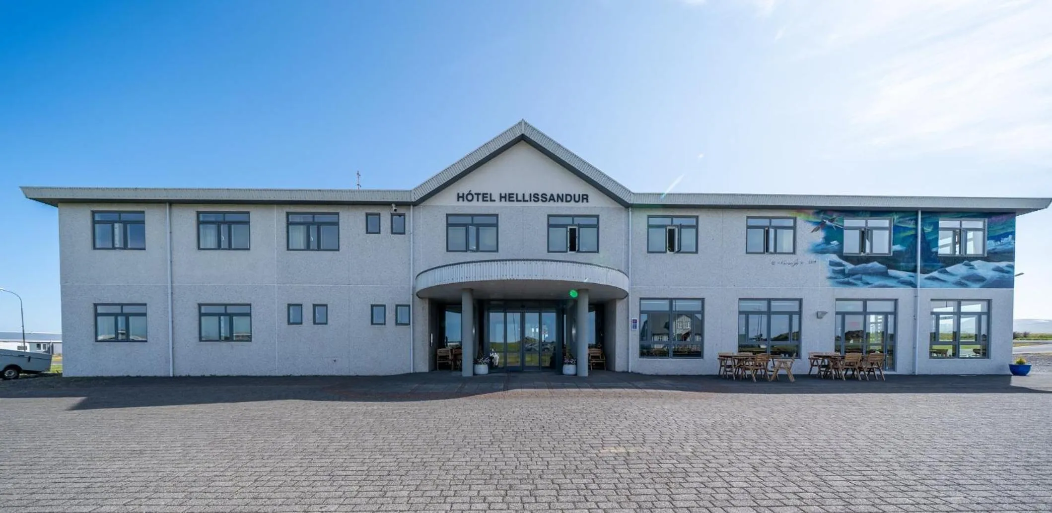 Facade/entrance in Adventure Hotel Hellissandur