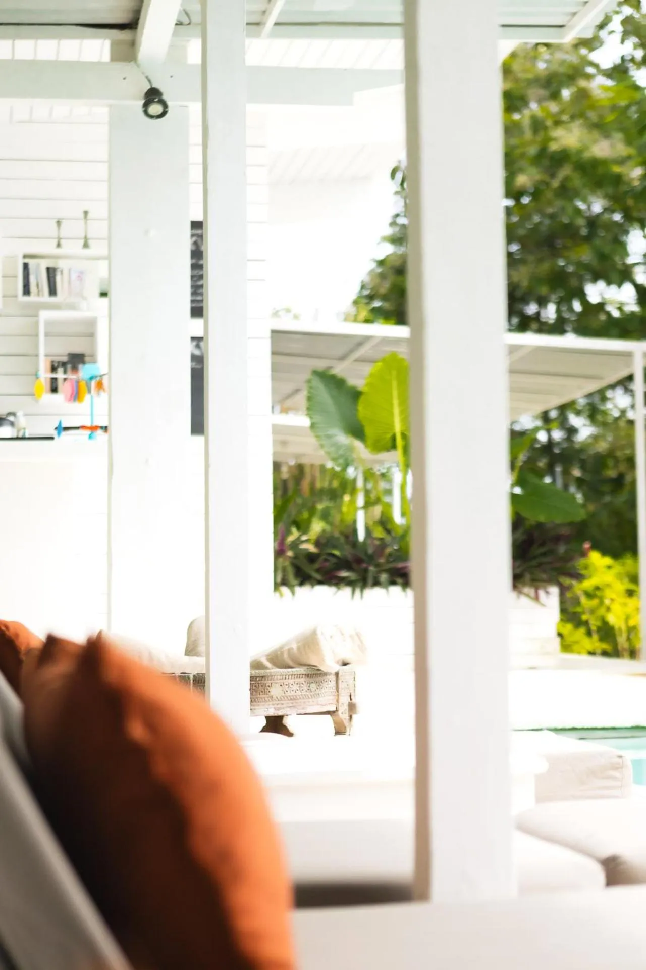 Lobby or reception in Akwa Santa Teresa