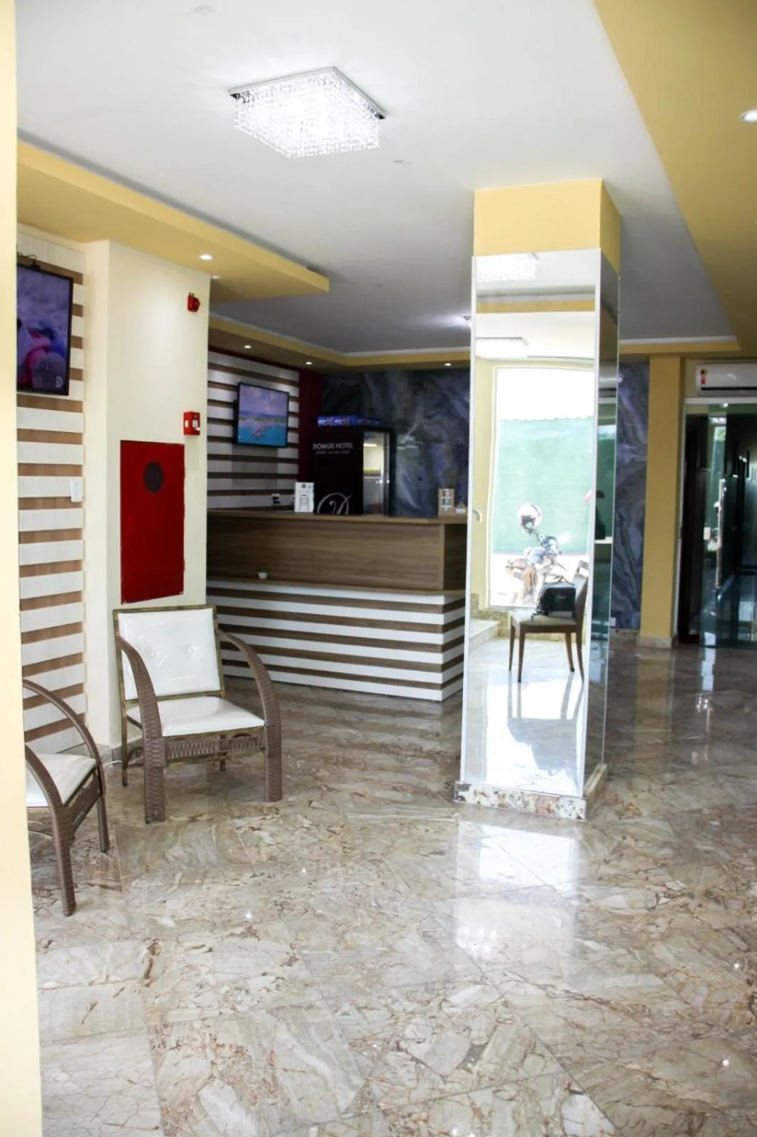 Lobby or reception in Domus Hotel Palmeiras - Canaã dos Carajás