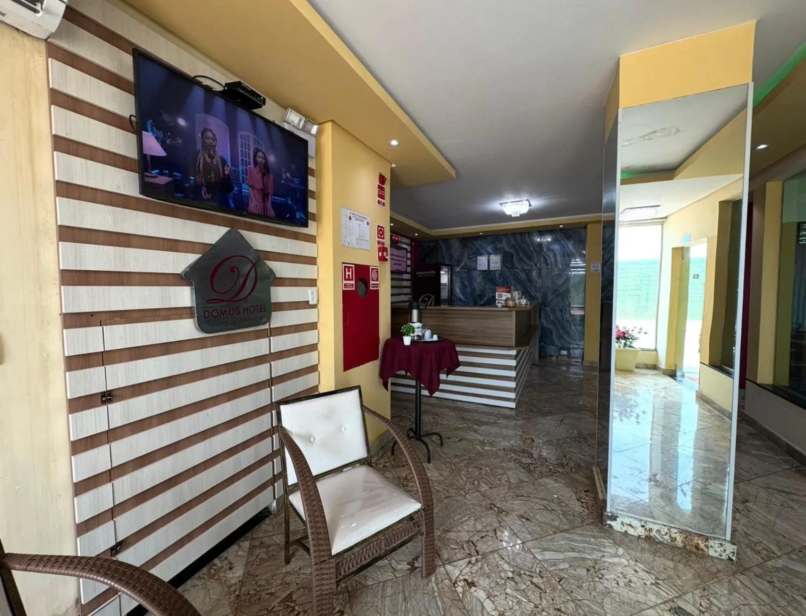 Lobby or reception in Domus Hotel Palmeiras - Canaã dos Carajás