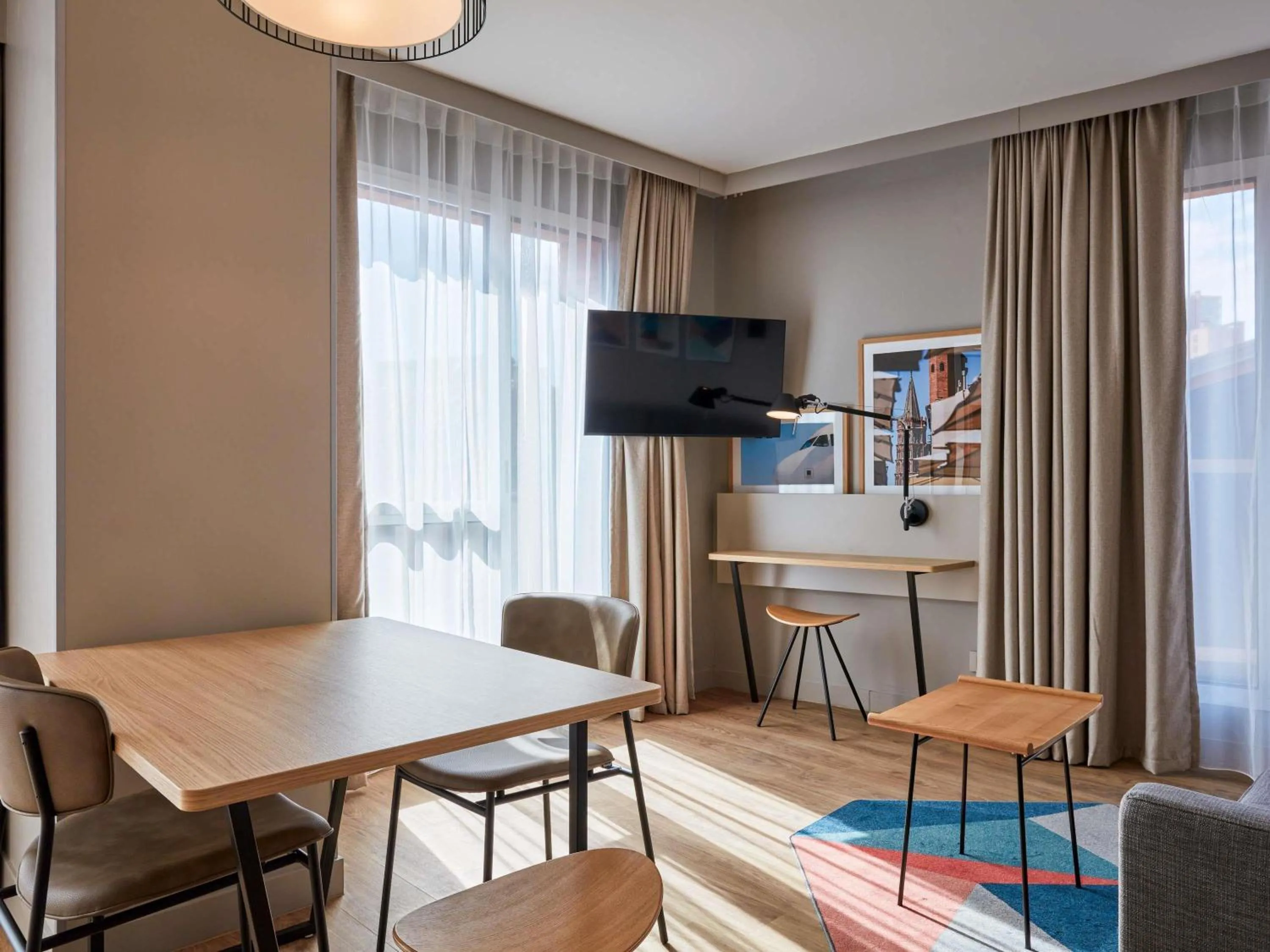 Bedroom in Aparthotel Adagio Original Toulouse Centre La Grave