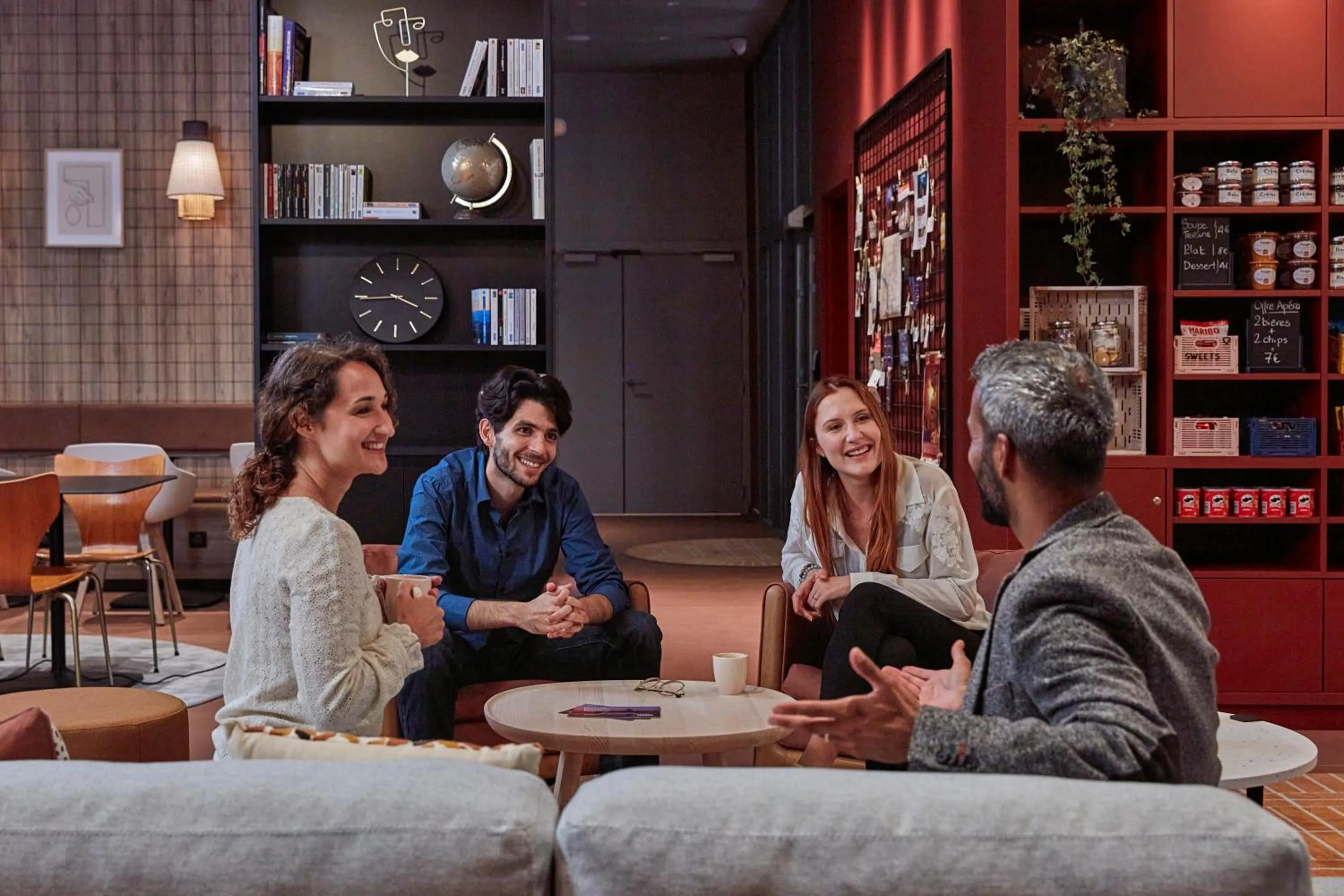 Seating area in Aparthotel Adagio Original Toulouse Centre La Grave