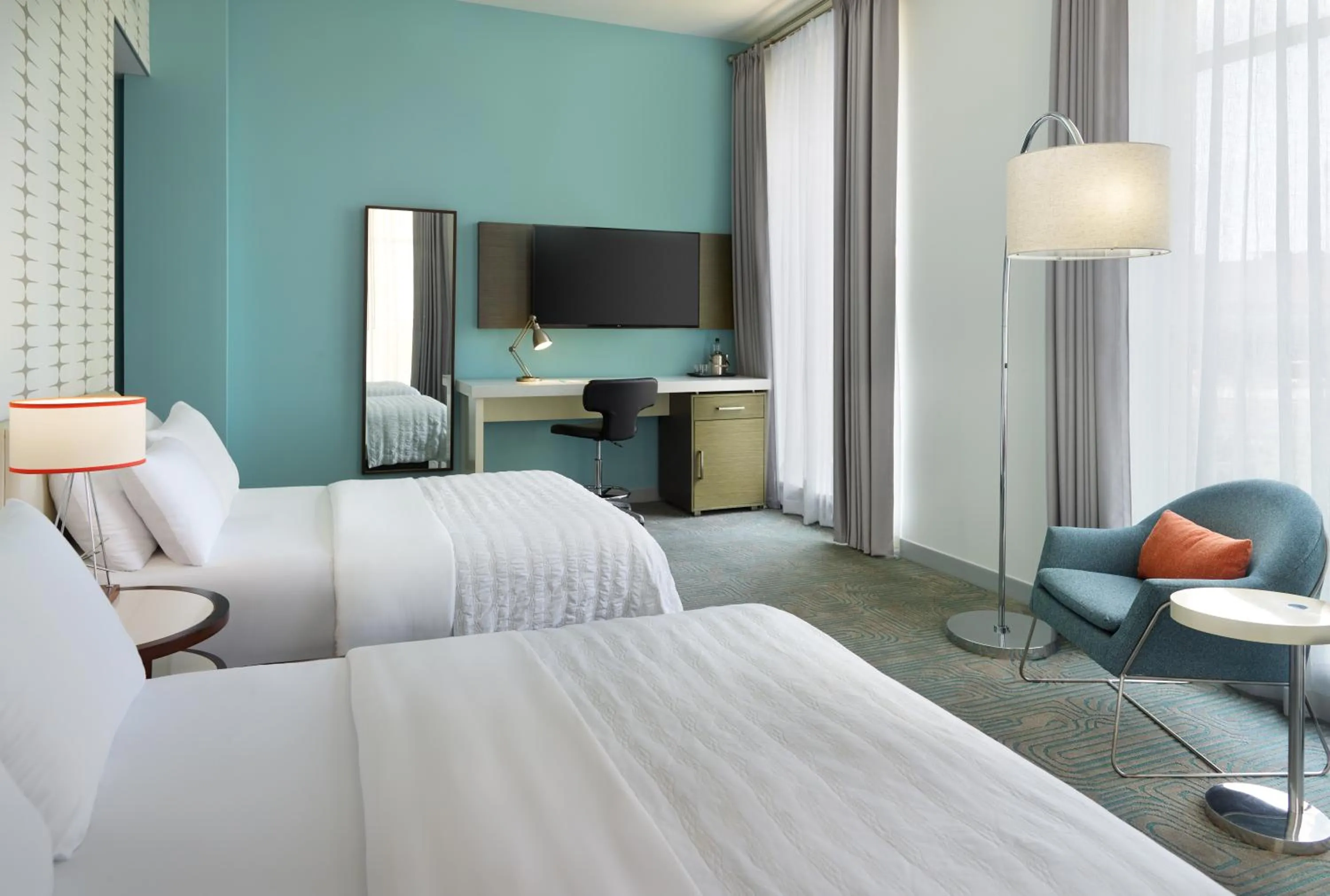 Bedroom, Bed in Le Meridien Tampa, The Courthouse