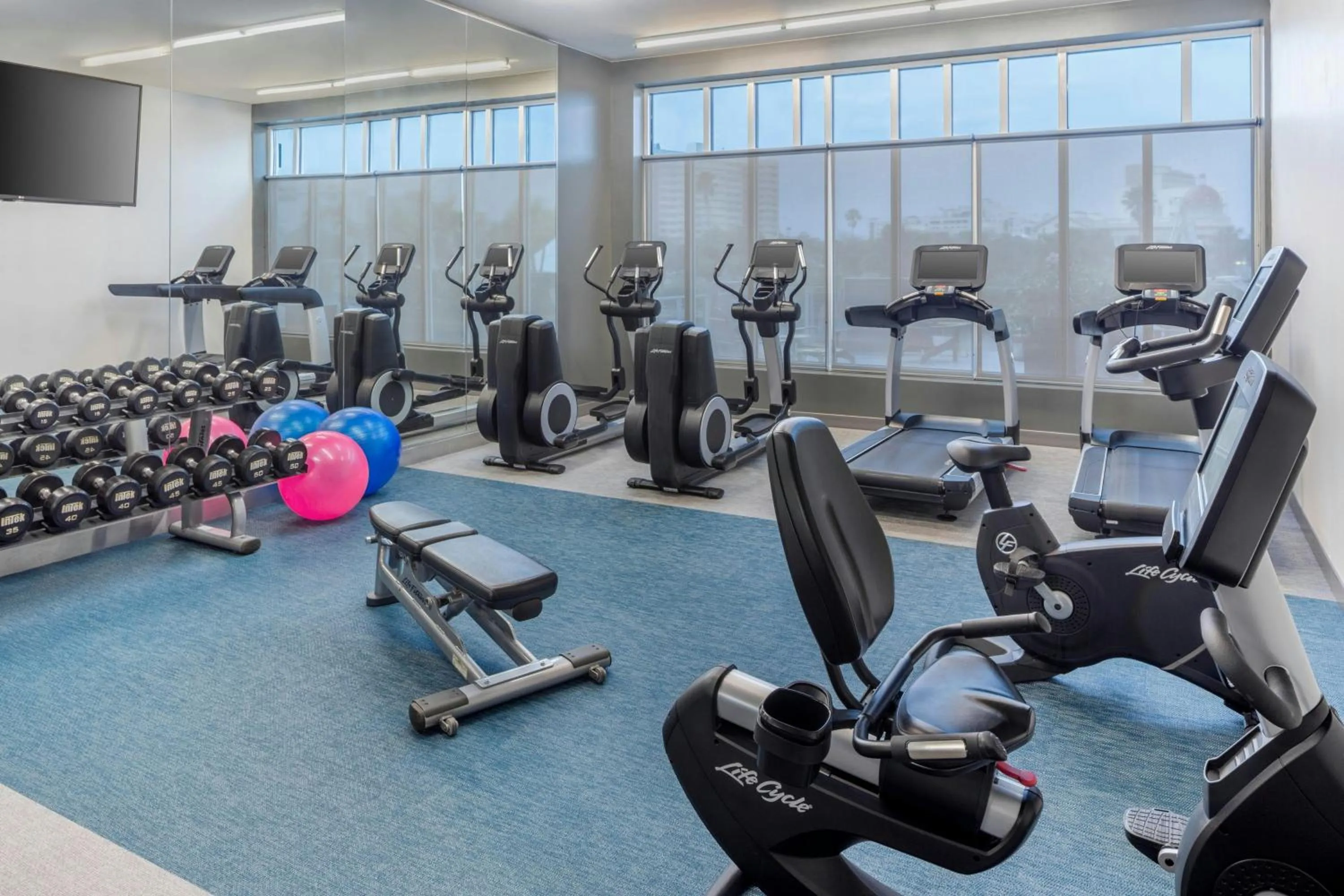 Fitness centre/facilities in Aloft - Tampa Downtown