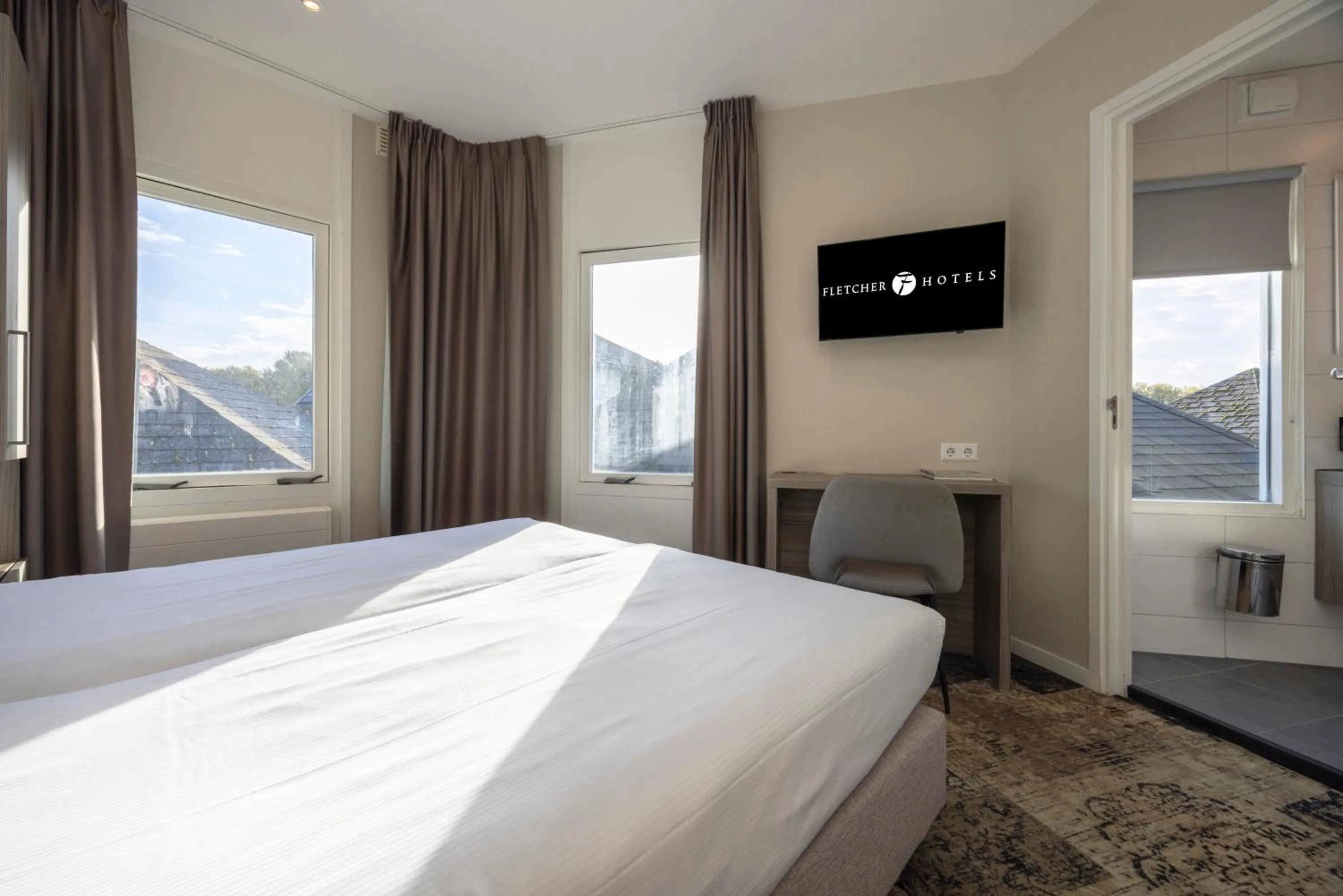 Bed in Fletcher Hotel - Resort Spaarnwoude