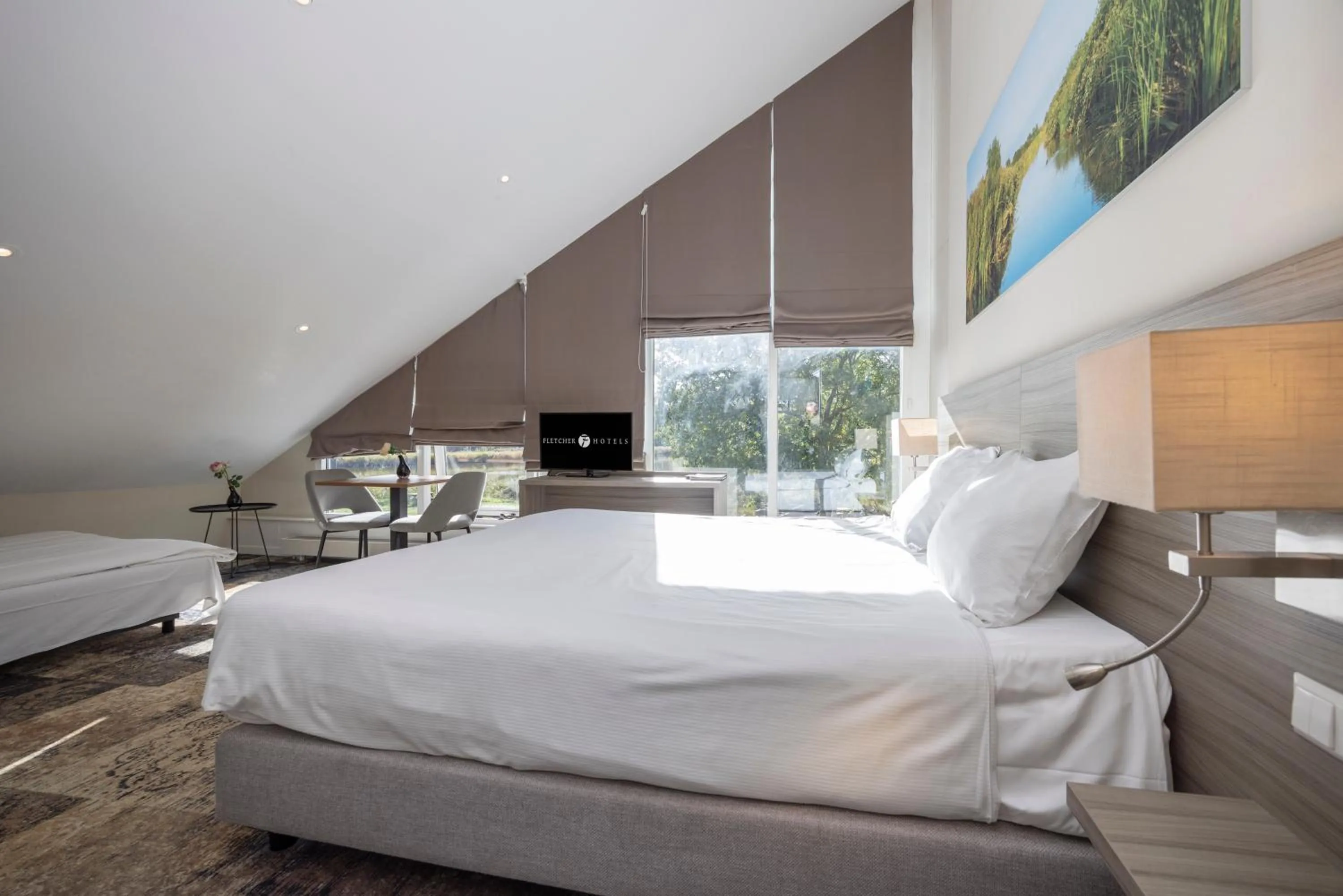 Bedroom, Bed in Fletcher Hotel - Resort Spaarnwoude