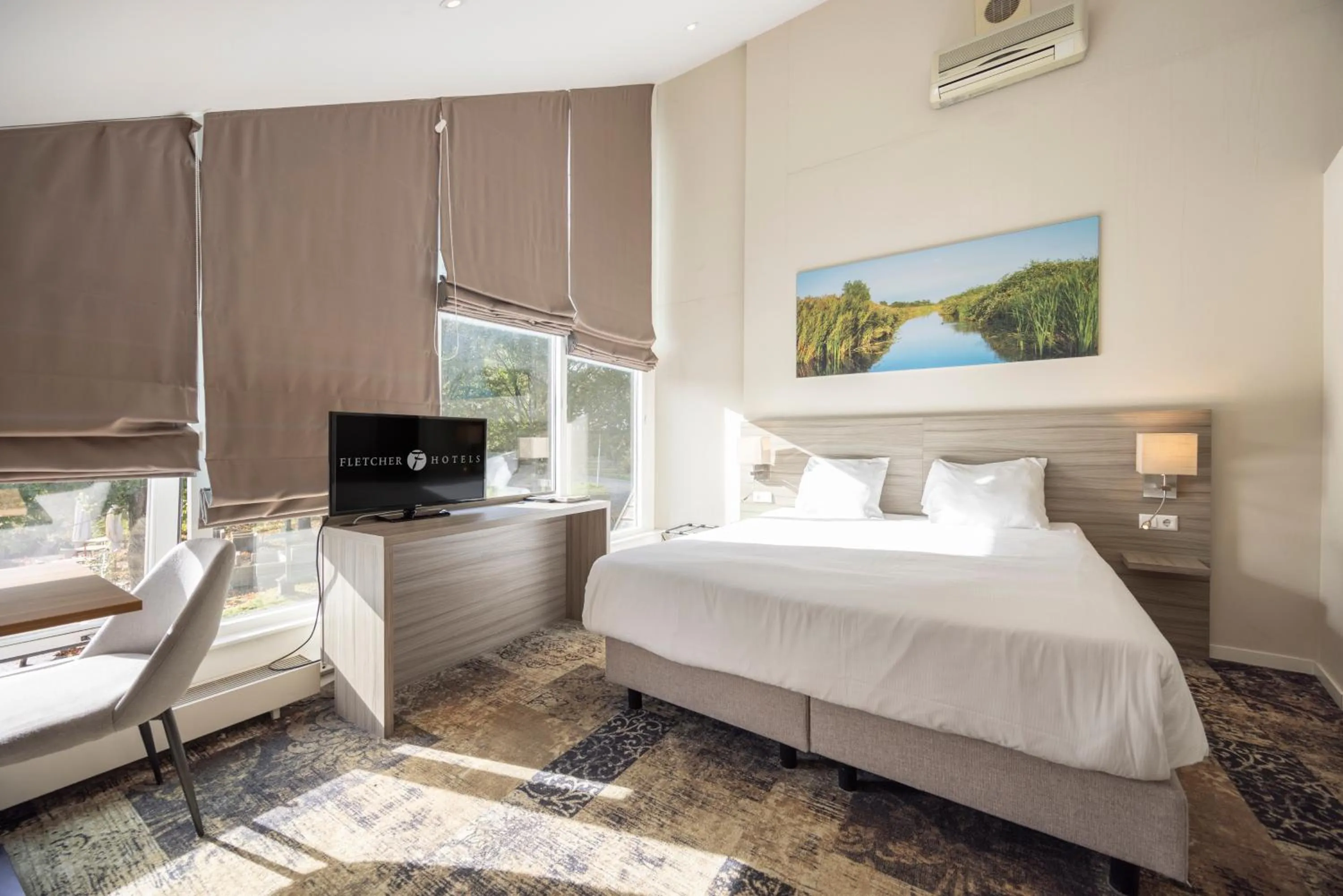 Bed in Fletcher Hotel - Resort Spaarnwoude