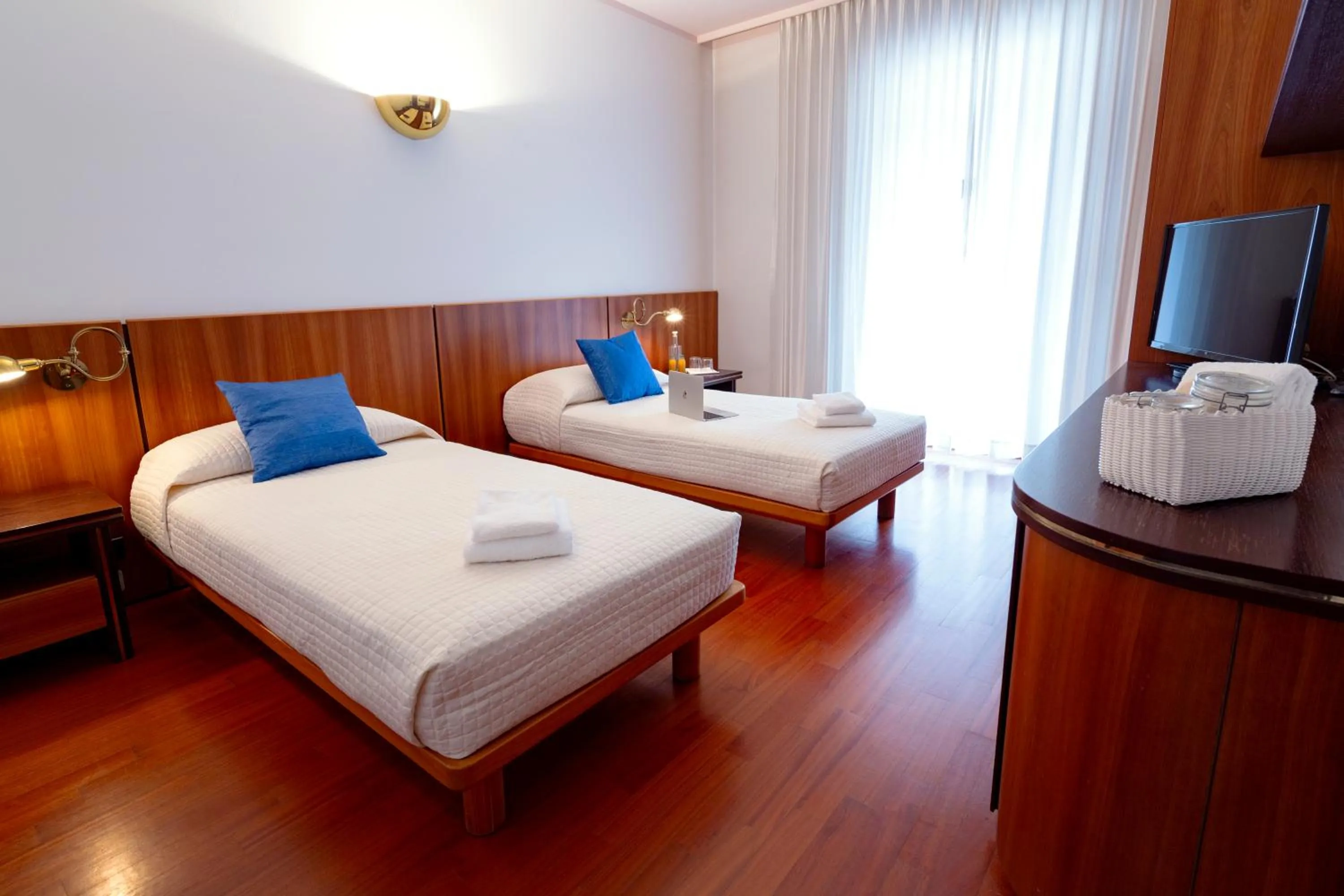 Bed in Bellosguardo Resort