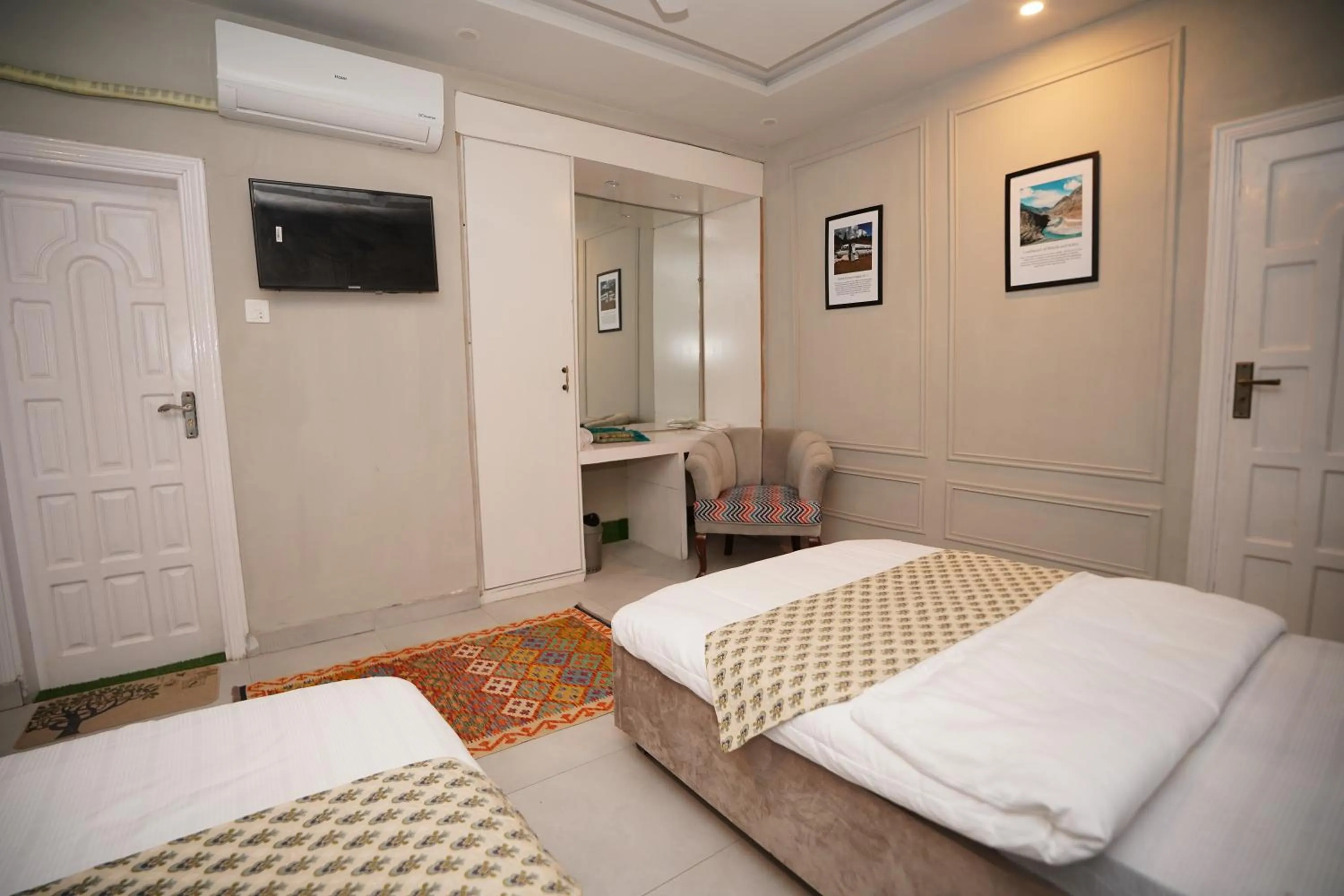 Photo of the whole room, Bed in Green orchard skardu