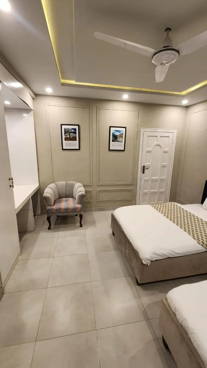 Photo of the whole room, Bed in Green orchard skardu