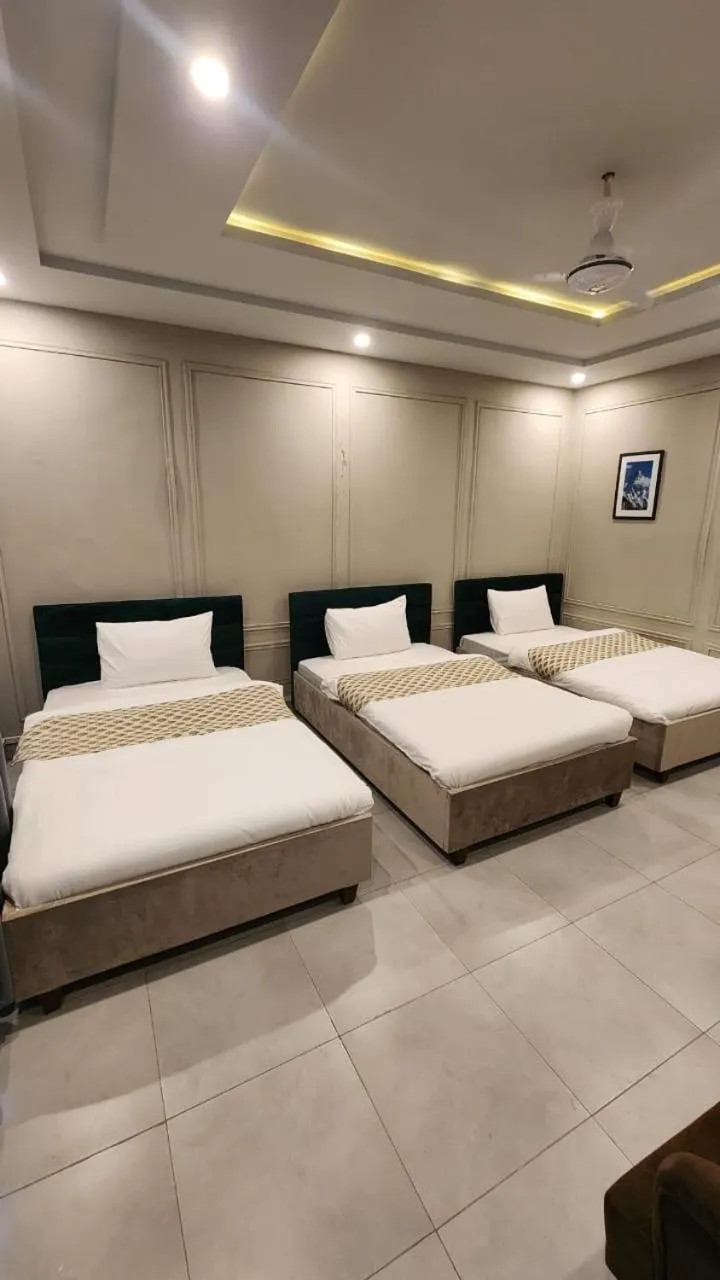 Bed in Green orchard skardu