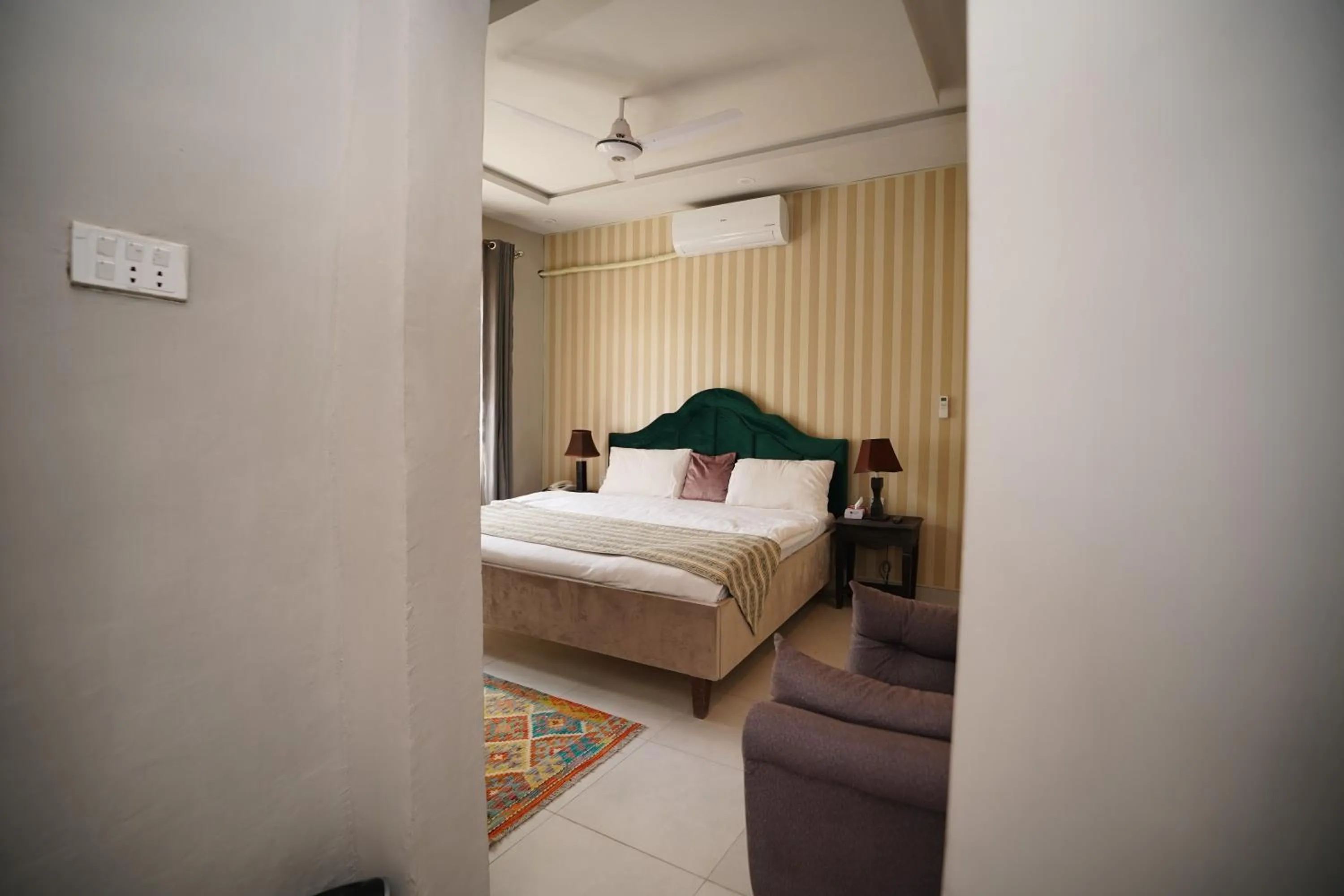 Photo of the whole room, Bed in Green orchard skardu