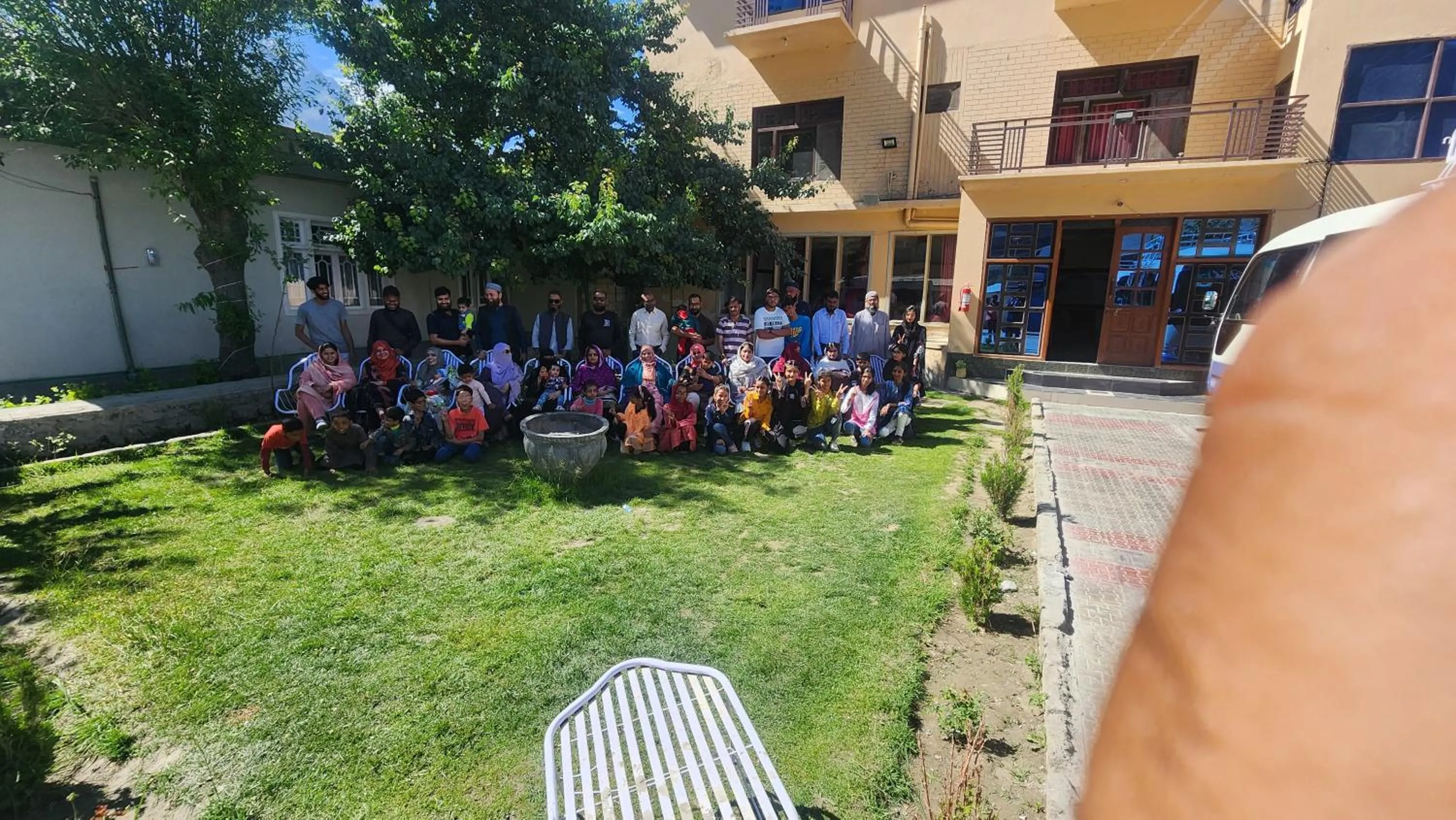 Property building in Green orchard skardu