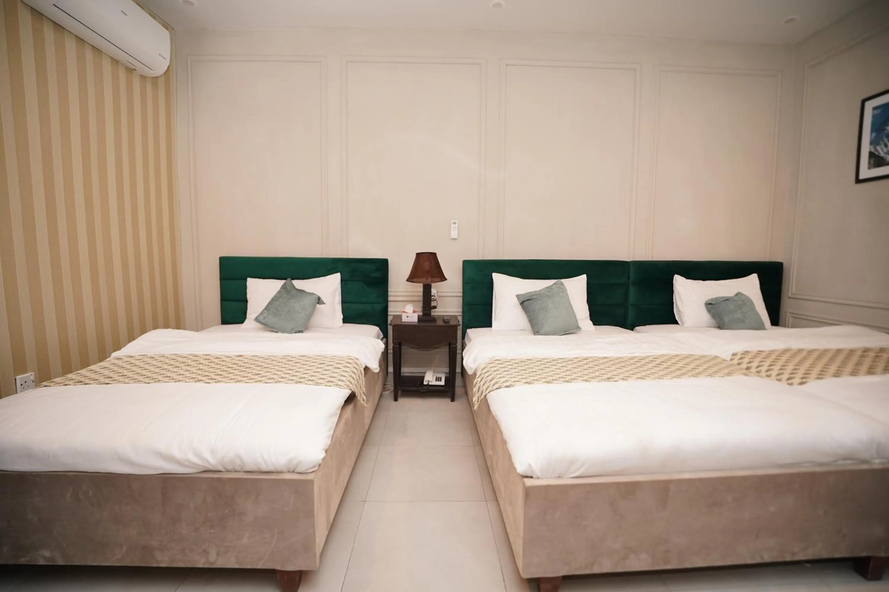 Bed in Green orchard skardu