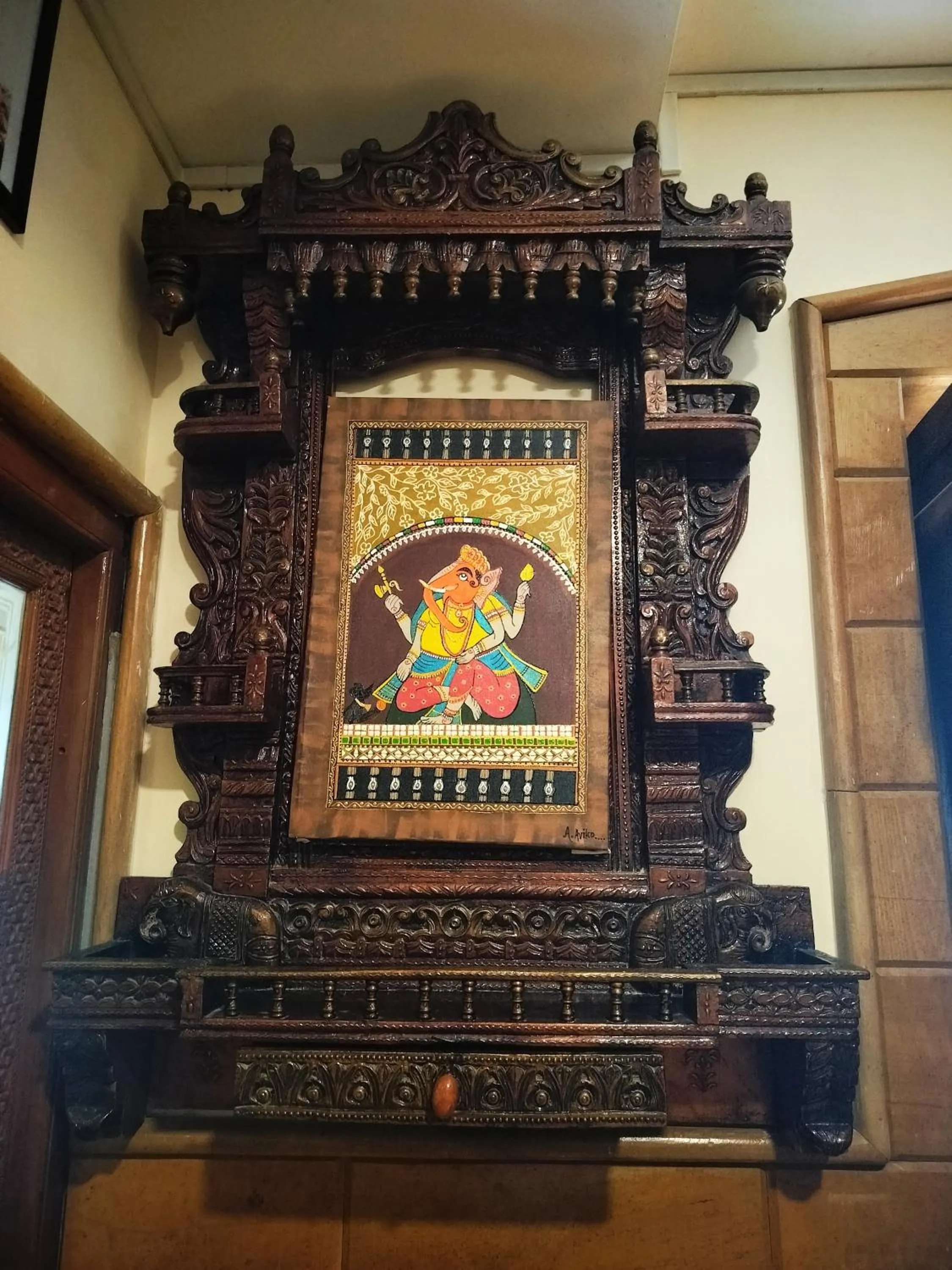 Decorative detail in The Elite Castle