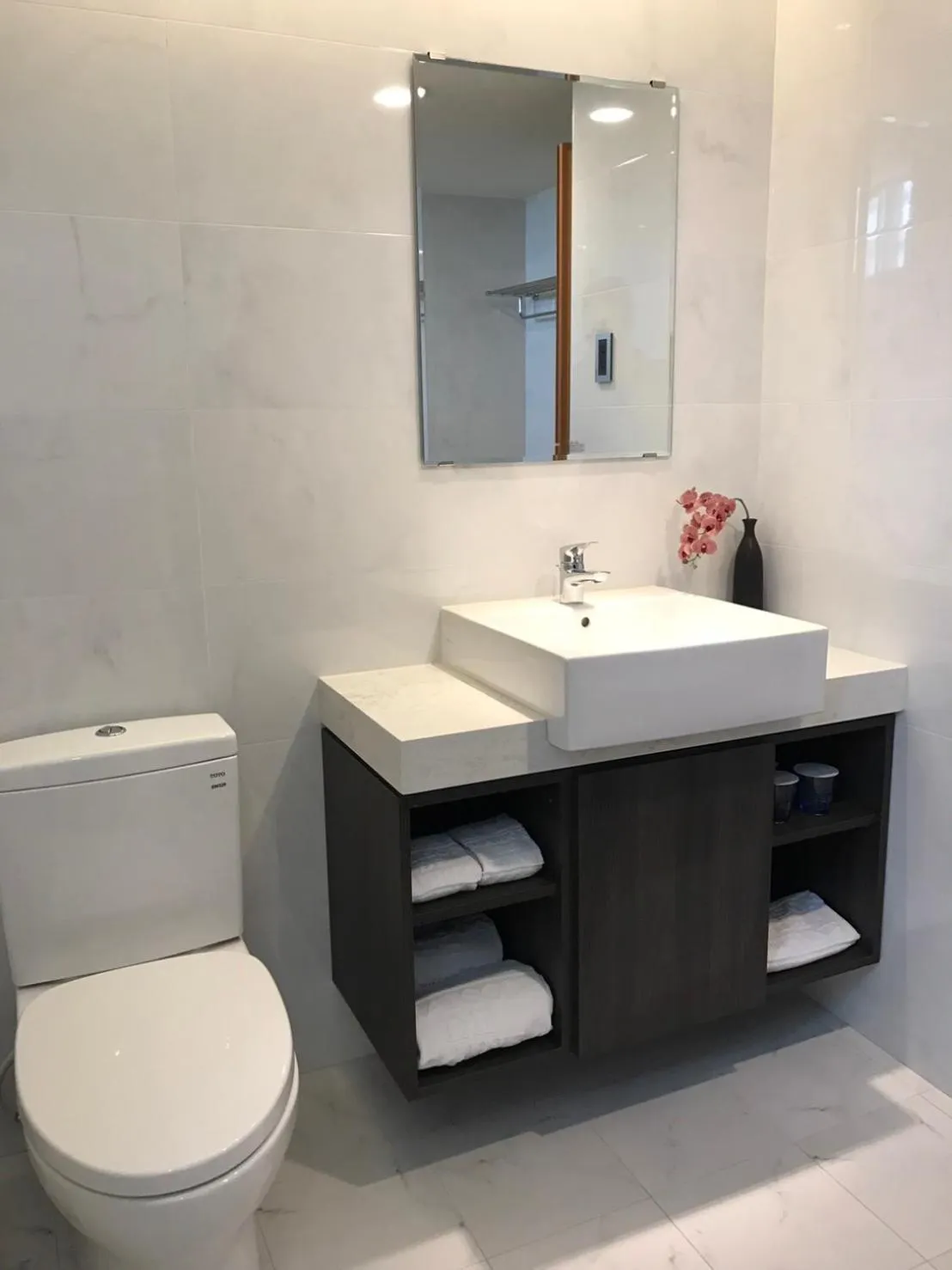 Bathroom in Golden Tulip Zhong Xin Hotel Taichung