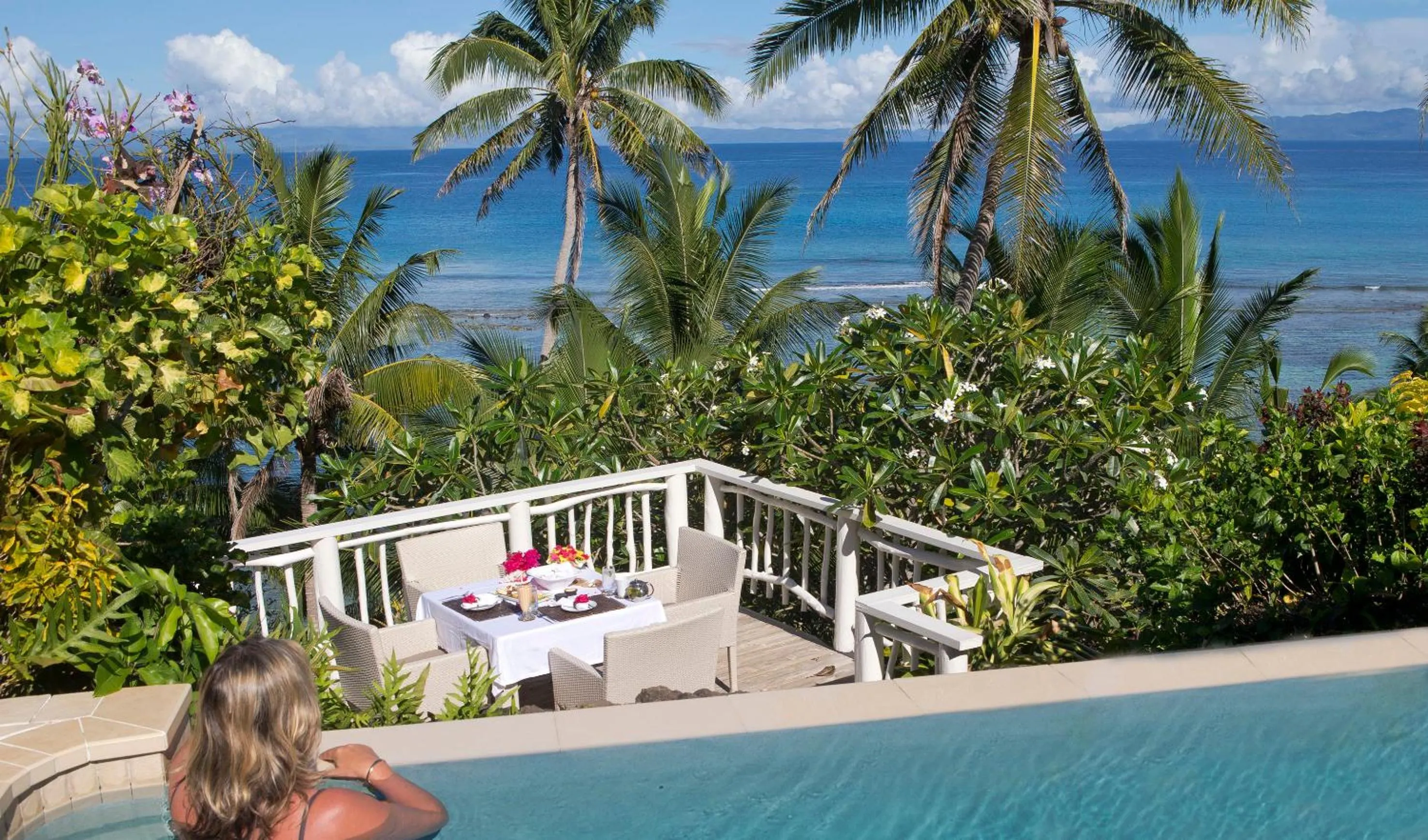 Balcony/Terrace in Taveuni Palms Resort