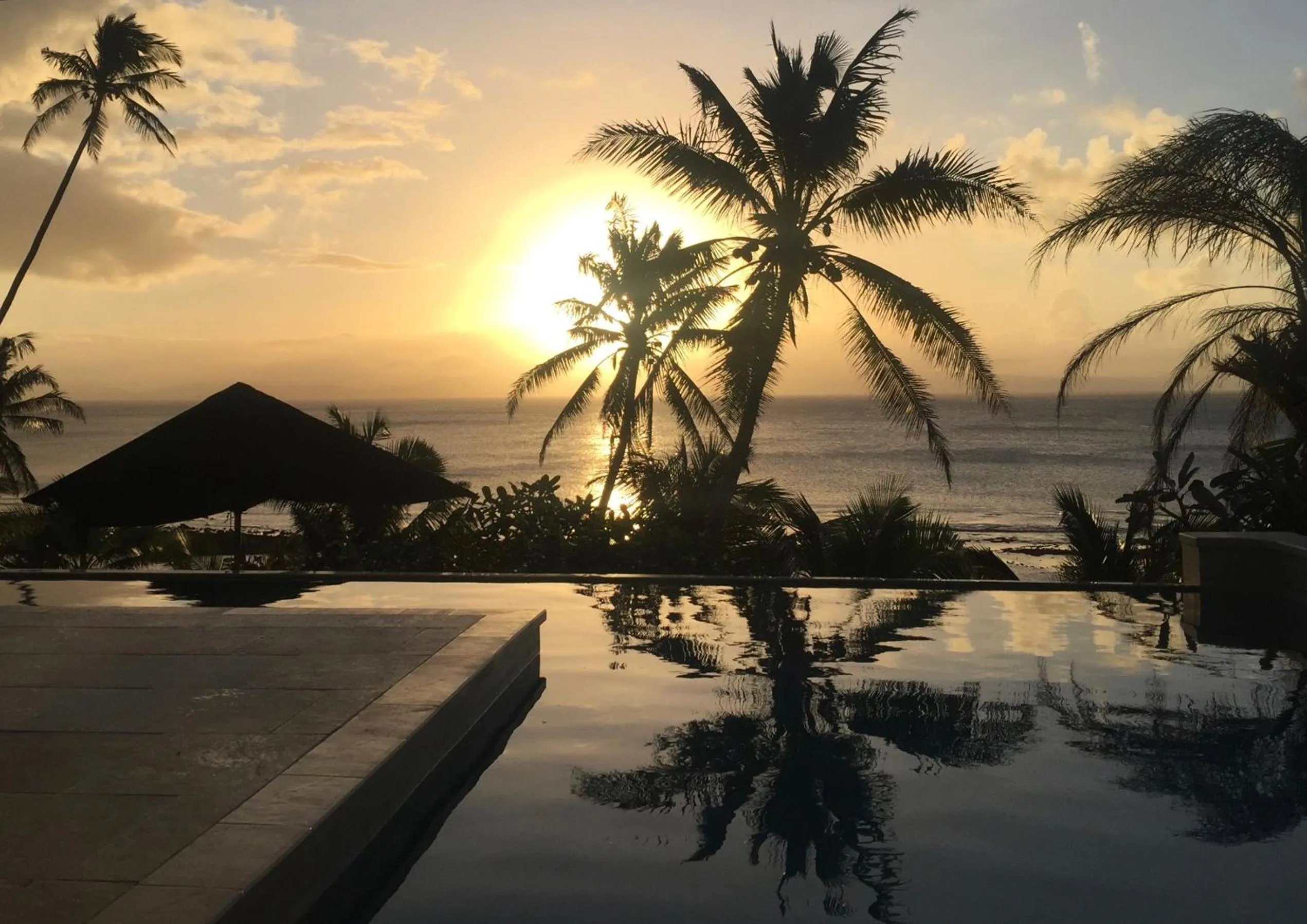 Swimming pool in Taveuni Palms Resort