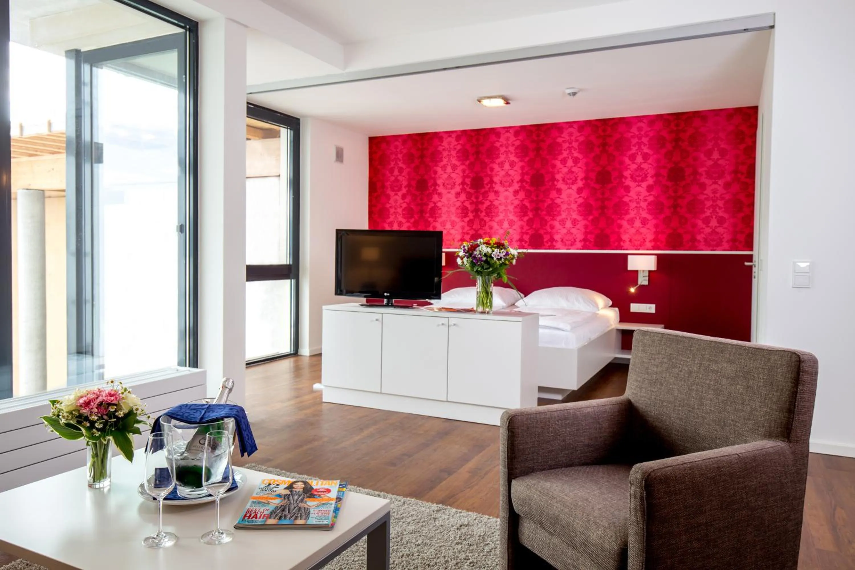 Photo of the whole room in Carat Apartments Grömitz