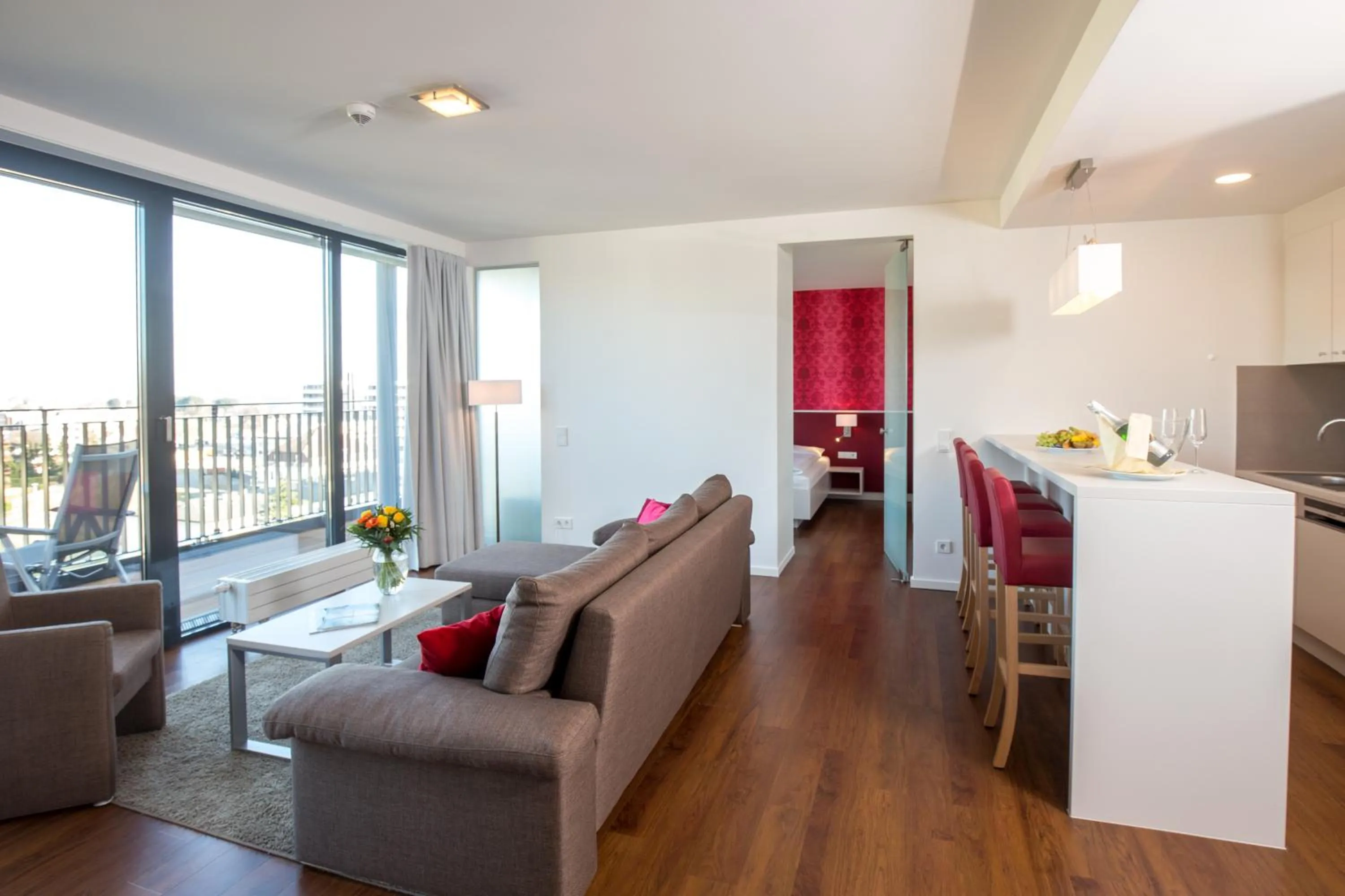 Photo of the whole room in Carat Apartments Grömitz