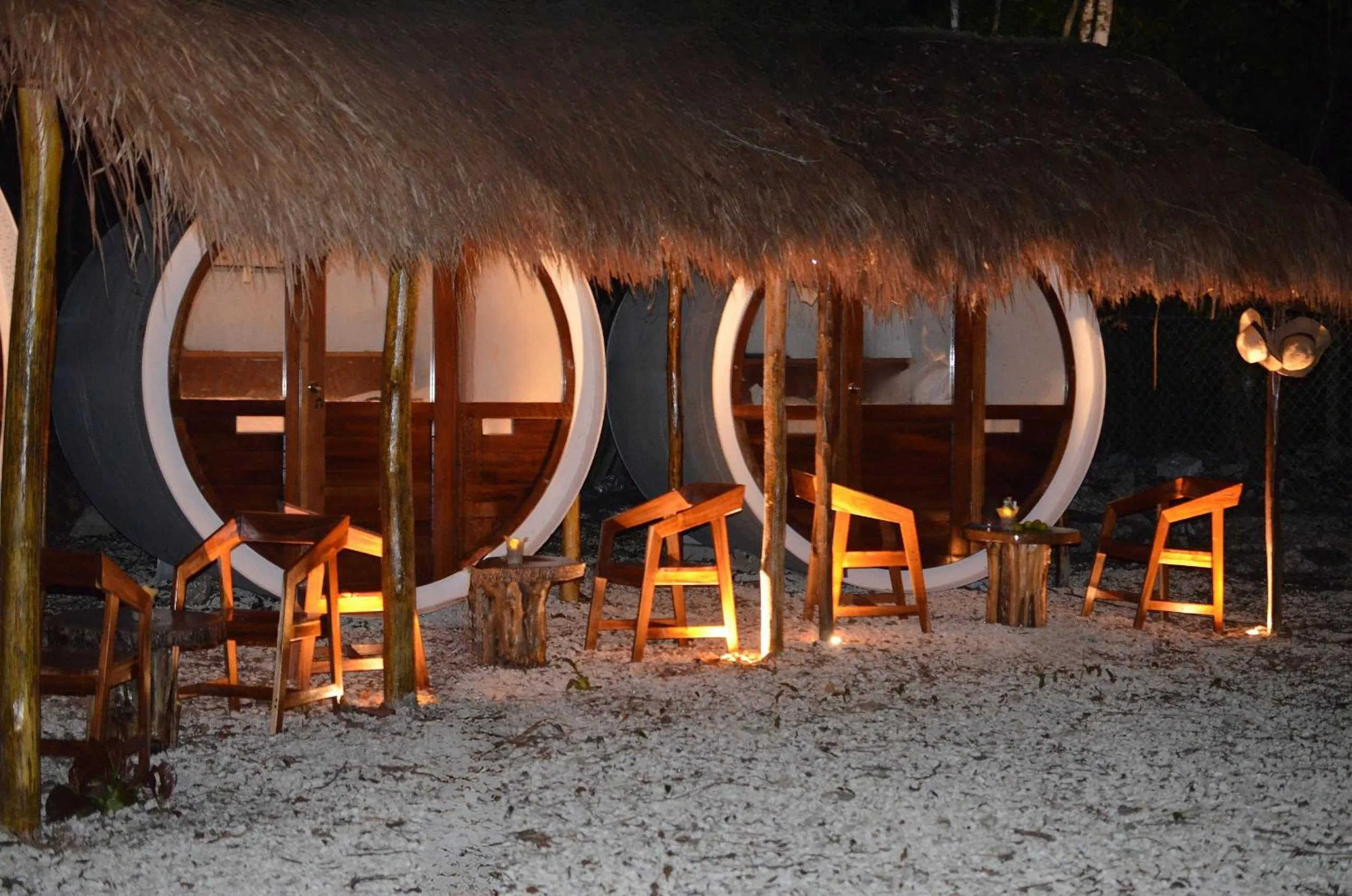 Bed in Kakao Cobá Hotel & Cenote Experience