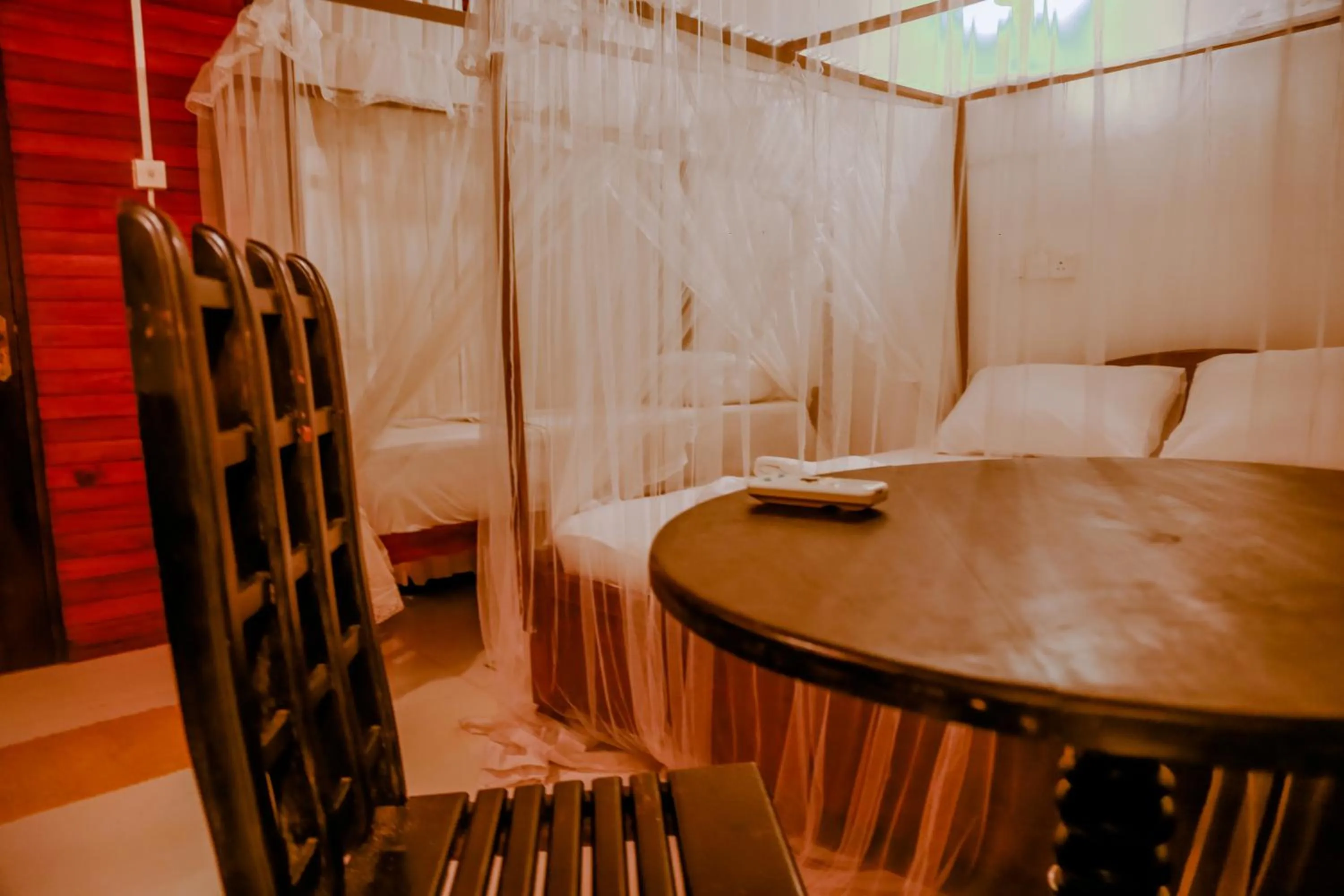 Bed in Coral Beach Hotel