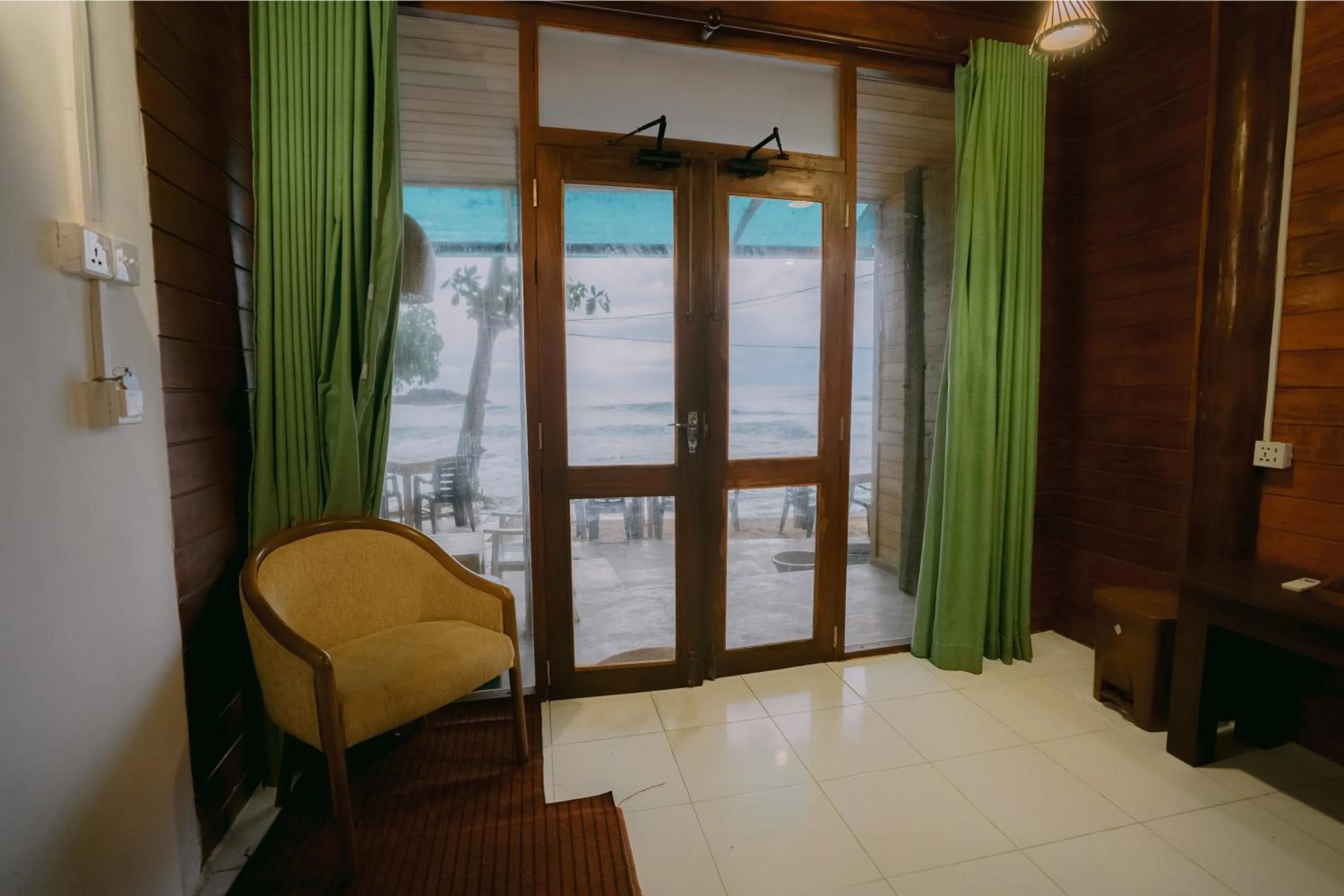 Bed in Coral Beach Hotel