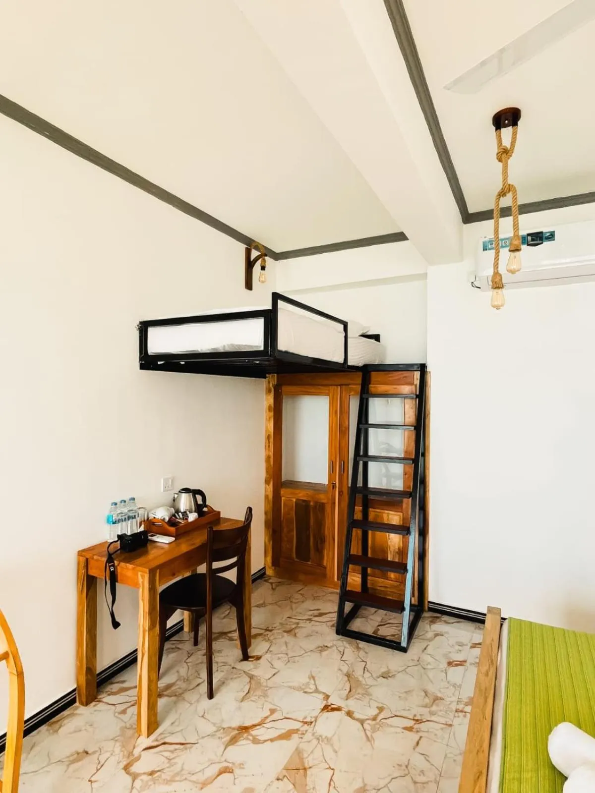 Bed in Coral Beach Hotel