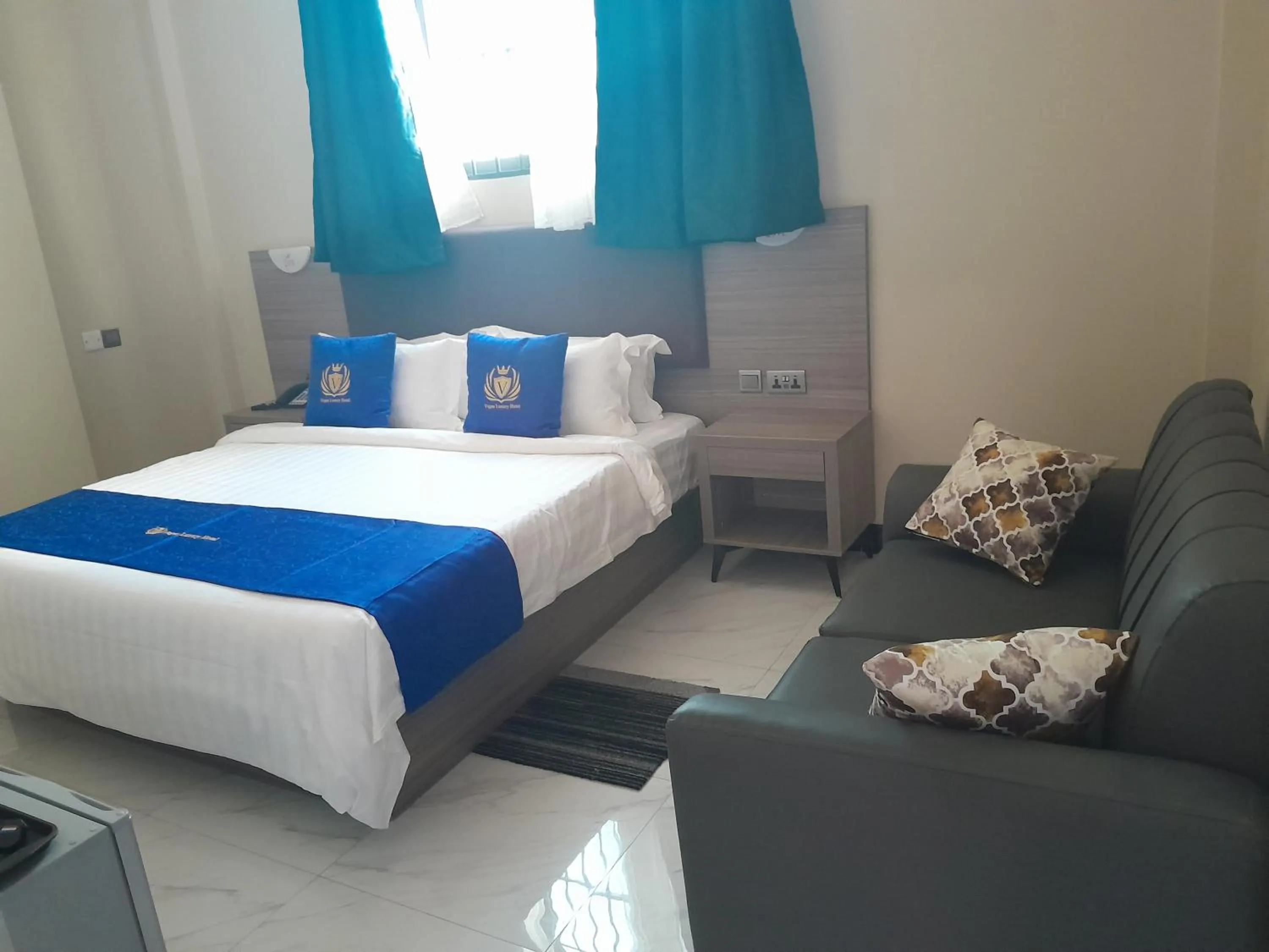 Bed in VEGAS LUXURY HOTEL