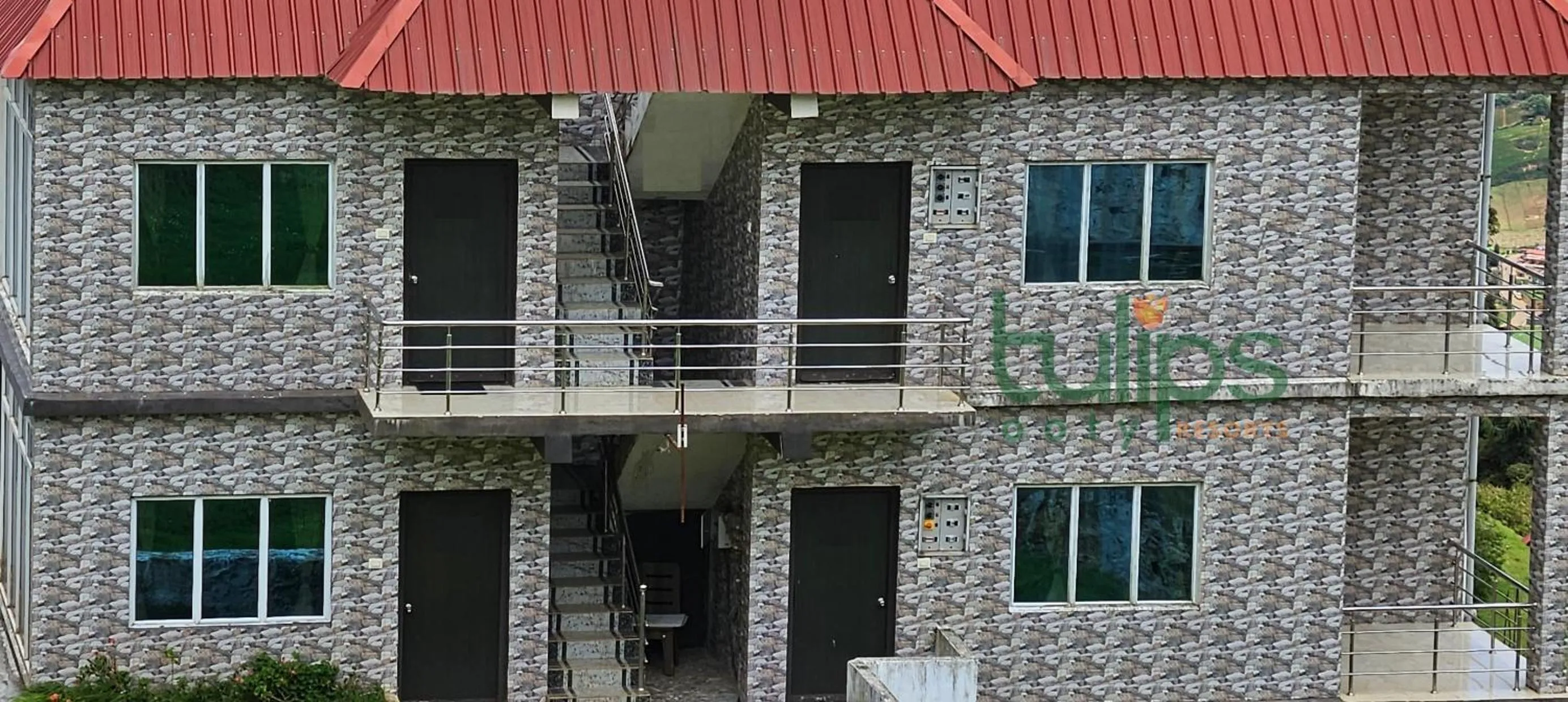 Property building in Tulips Village Resorts