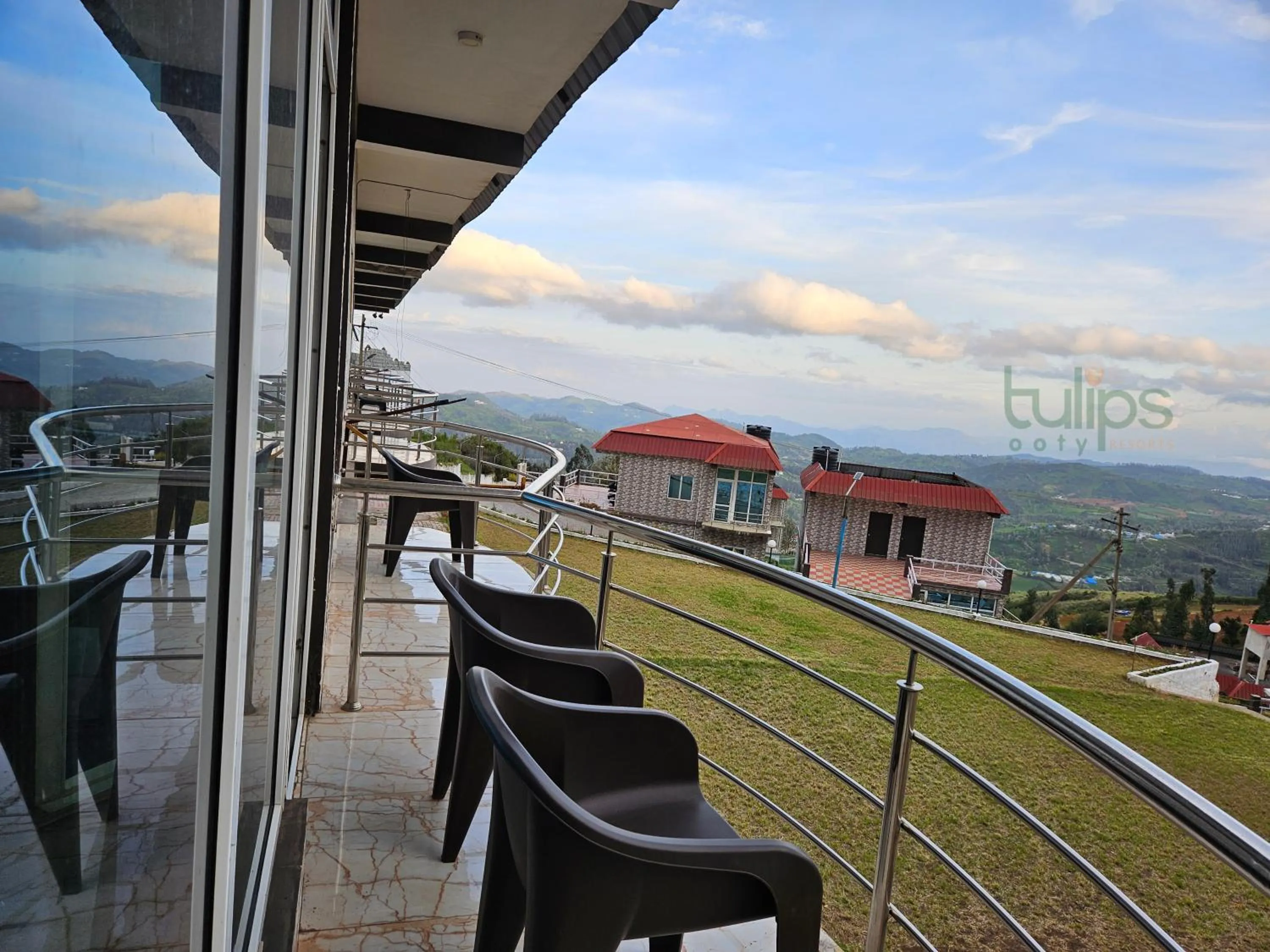 Balcony/Terrace in Tulips Village Resorts
