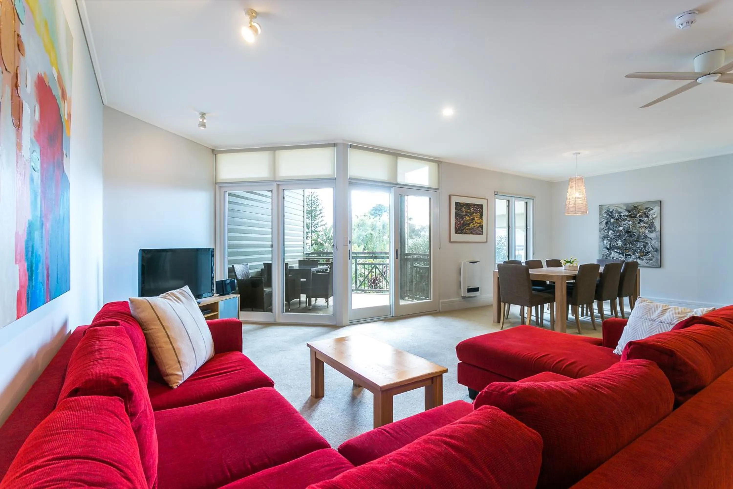 Living room in Portsea Village Resort